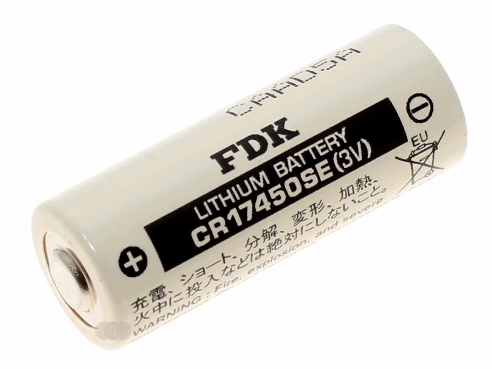 FDK (Sanyo) CR17450SE Size A Lithium Spezial Batterie Industriezelle mit 3V und 2500mAh
