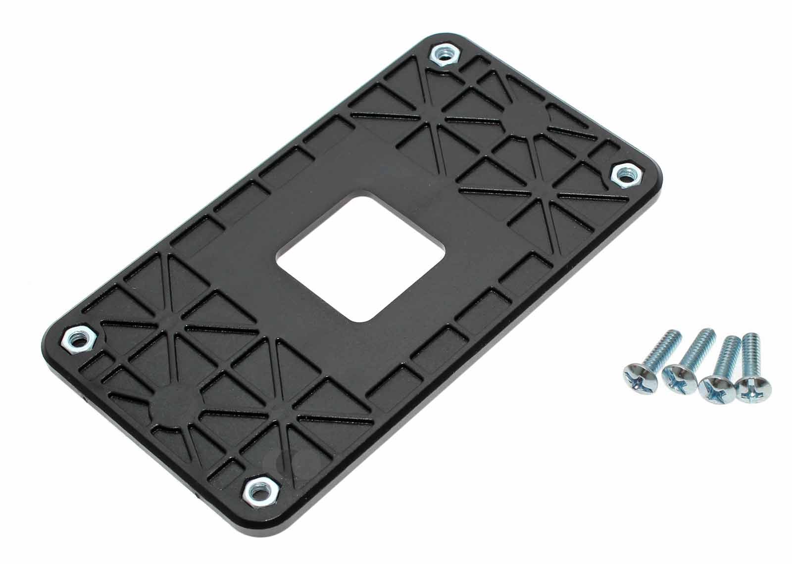 Rückplatte Halterung Sockel AM2, AM2+, AM3, AM3+, FM1, FM2, 940 Kühler CPU Mainboard, schwarz