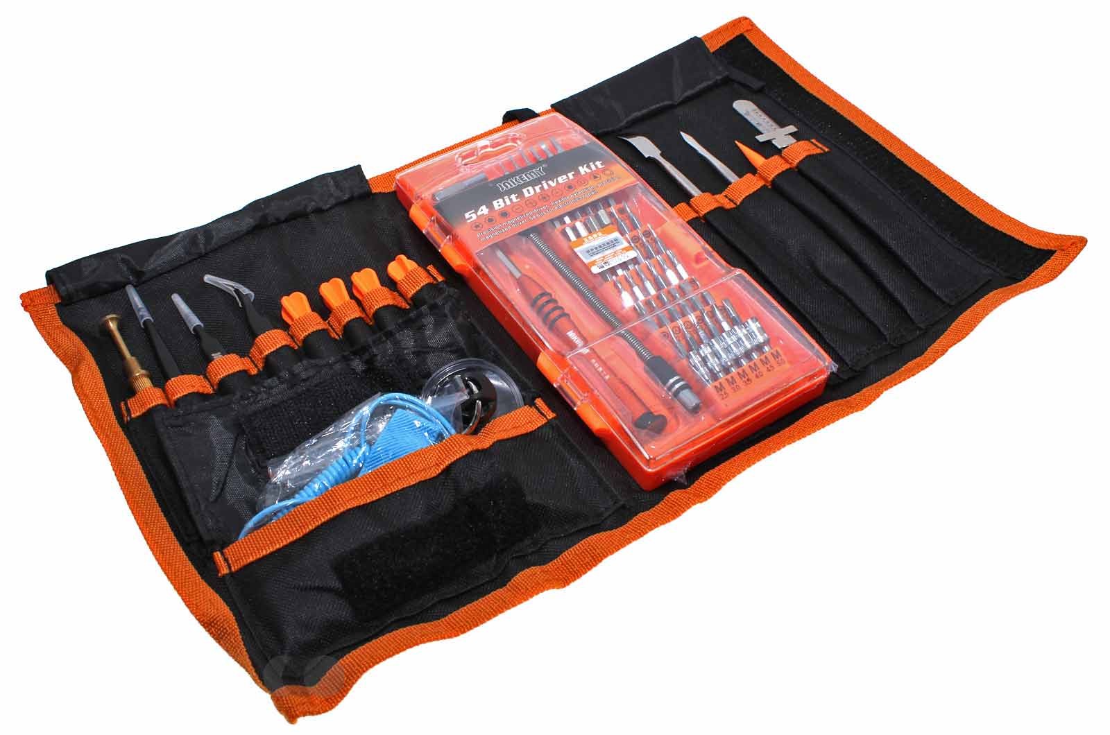 Jakemy JM-P01 74 in1 Multifunktions Schraubendreher Werkzeug-Set, Hardware-Kit, Tool-Kit, 70 Teile, Handy, Tablet, Laptop Reparatur