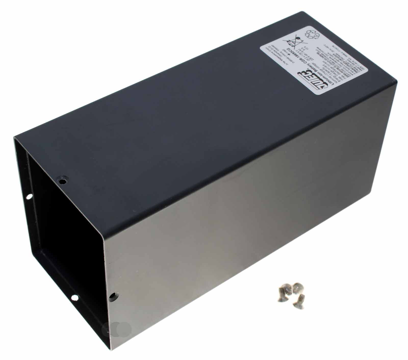 Gebrauchtes Jutec CGR-18650CG Akkugehäuse mit 4 Schrauben, ohne Akkuzellen, für JuCad und JuStar Golf Trolley