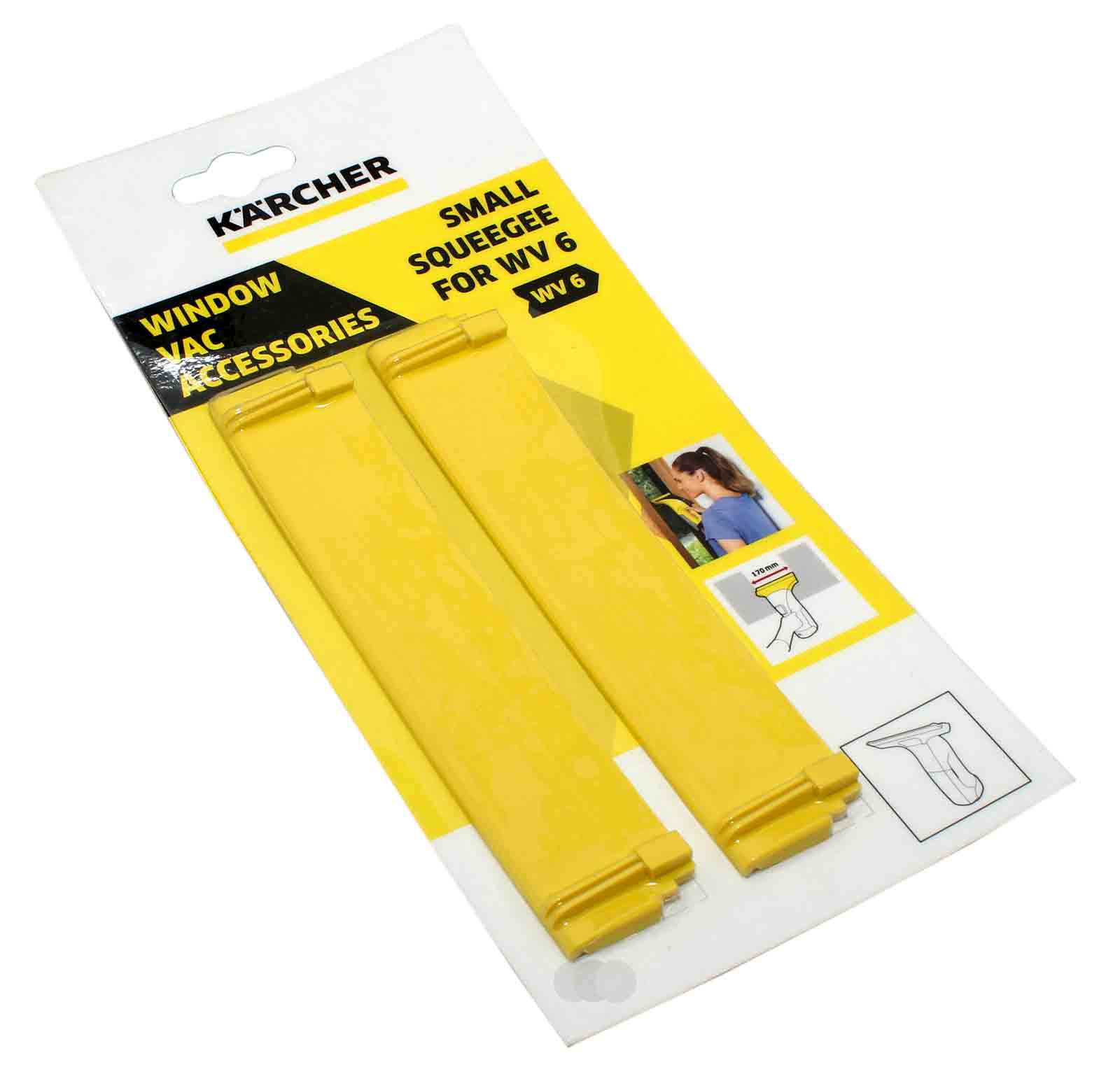 Kärcher Abziehlippen schmal 170 mm für WV 6 Akku-Fenstersauger, 2.633-513.0