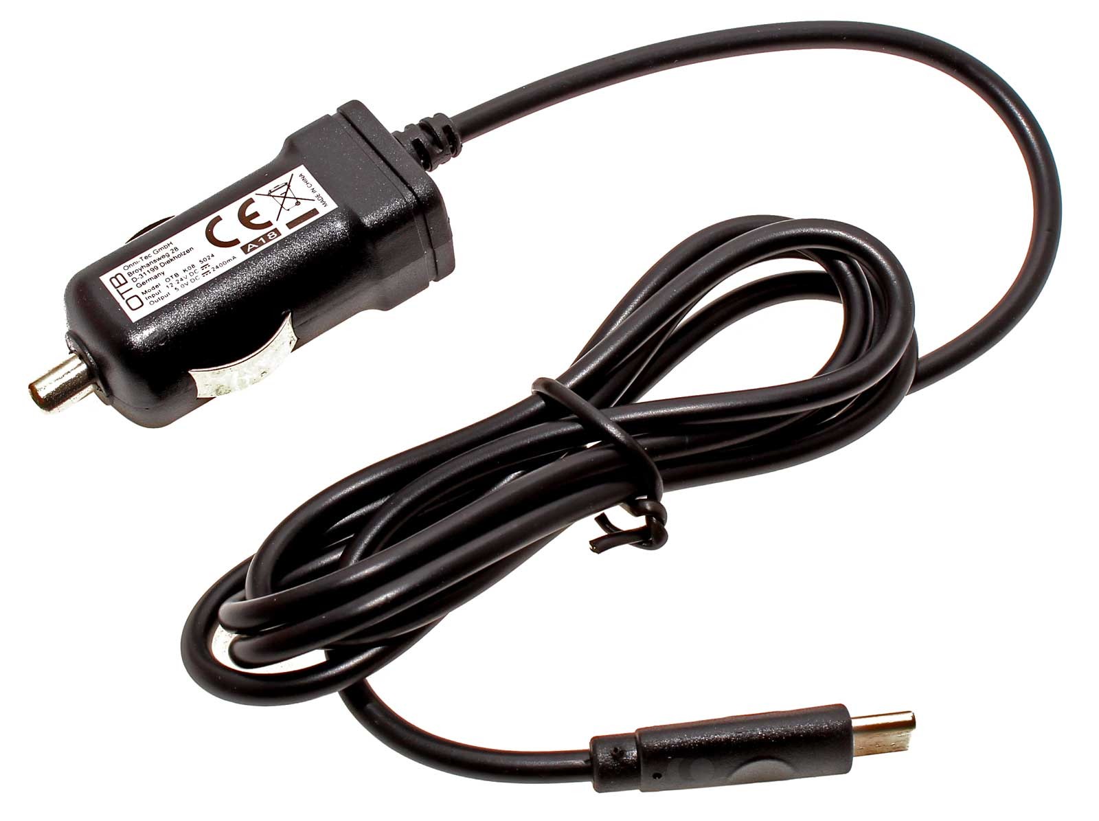 Auto Kfz Pkw Stecker mit USB-Anschluss für Zigarettenanzünder 12 Volt  Adapter