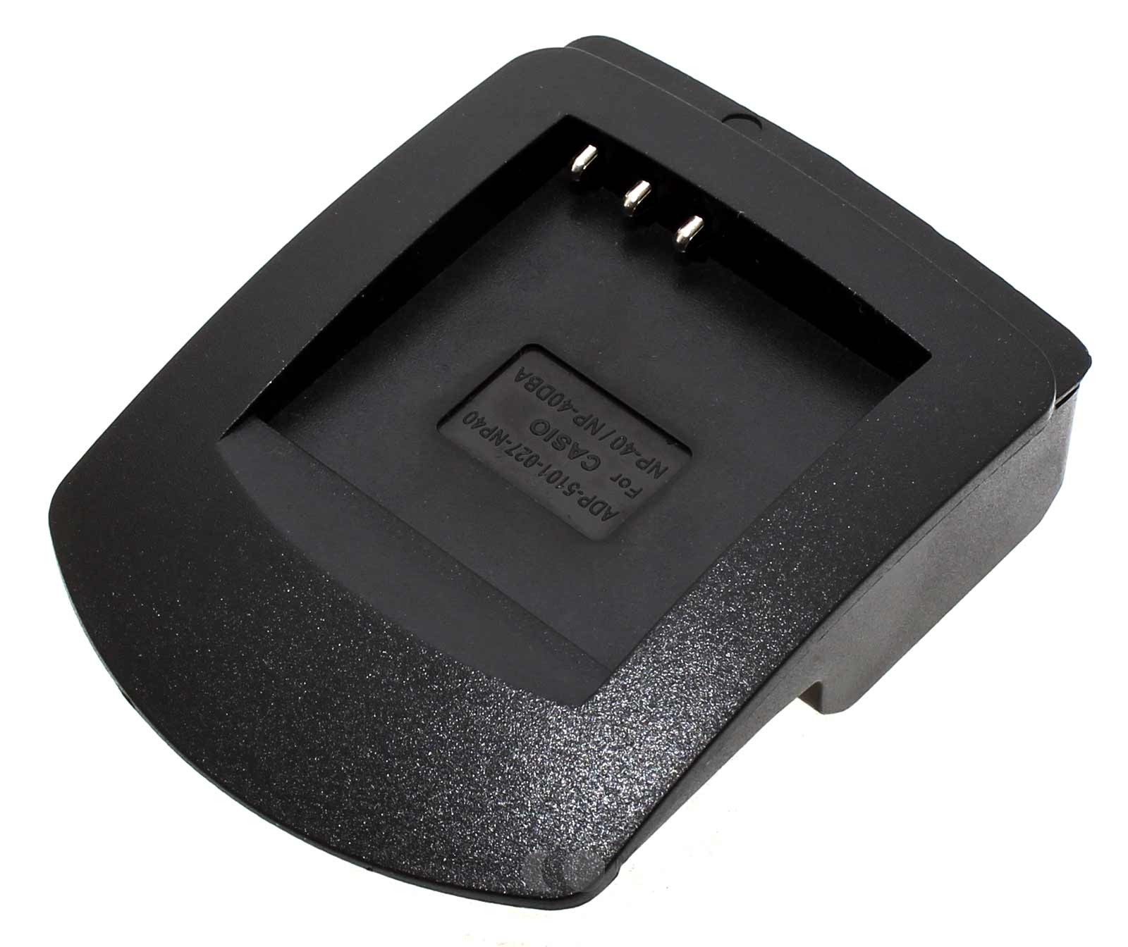 Ladeschale Nr 027 für Casio NP-40 und Kodak LB-060 Akkus für Akkuladegerät DTC-5101 und digibuddy 5401 
