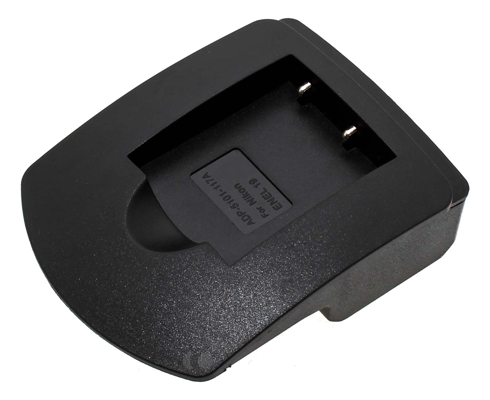 Ladeschale Nr 117a für Nikon EN-EL19 und Sony NP-BJ1 Akkus, für Akkuladegerät DTC-5101 und digibuddy 5401