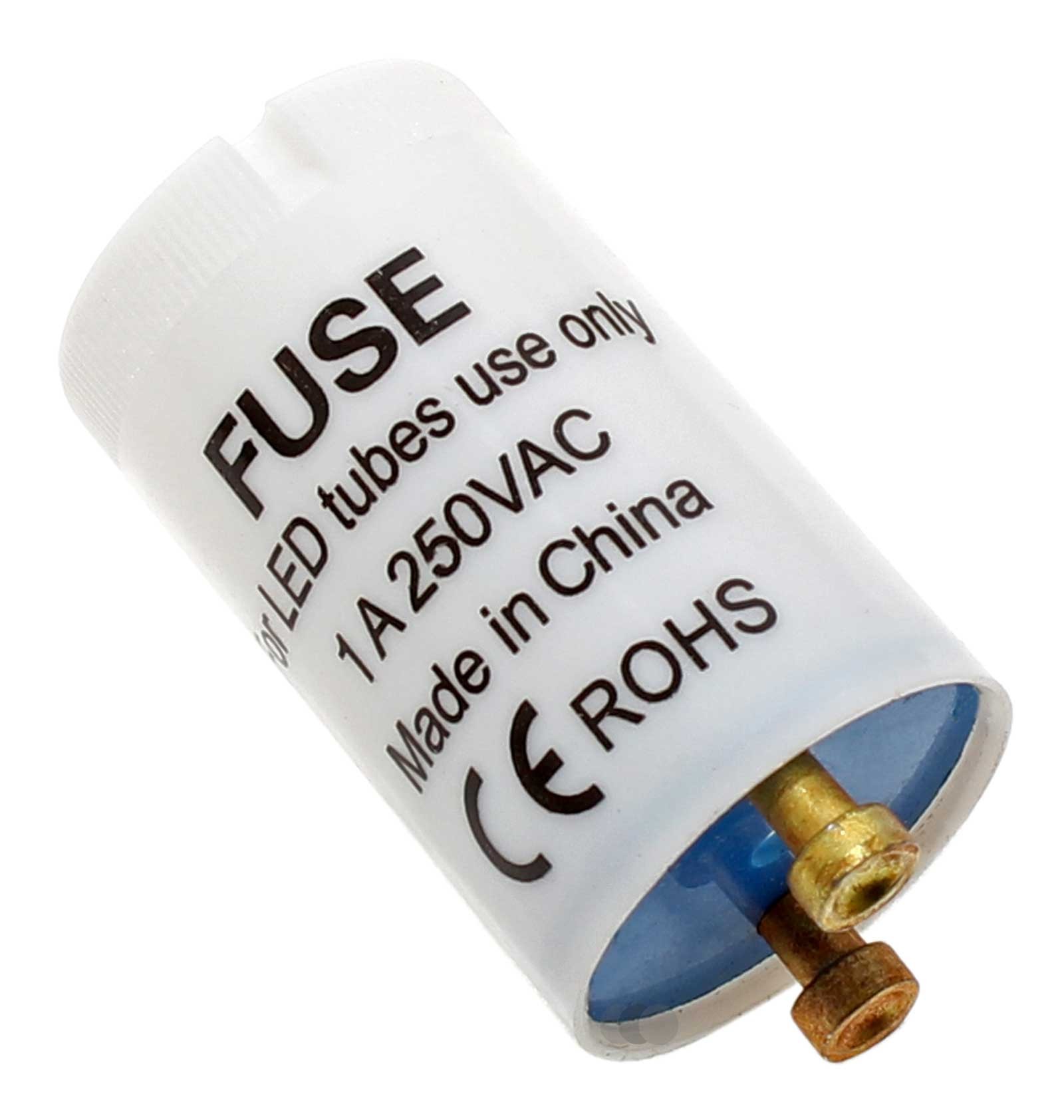 Fuse LED Starter Brücke 250V 1A  Starter Dummy für T8 LED Röhren