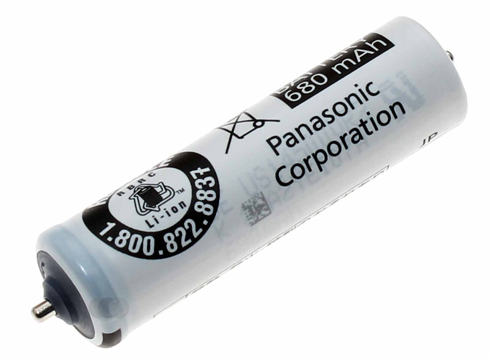 Li-Ion Akku für Panasonic ES2067 Epilierer mit 3,7 Volt und 680mAh Kapazität