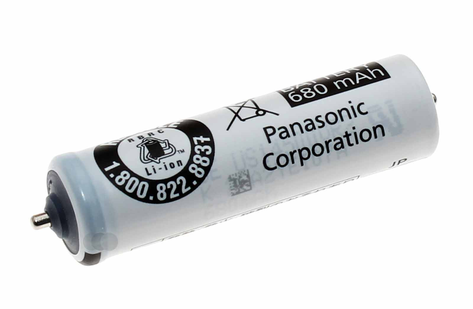 Li-Ion Akku für Panasonic ES8043, ES8044, ES8075, ES8077, ES8078, WESLV95L2508, 3,7V, 680mAh
