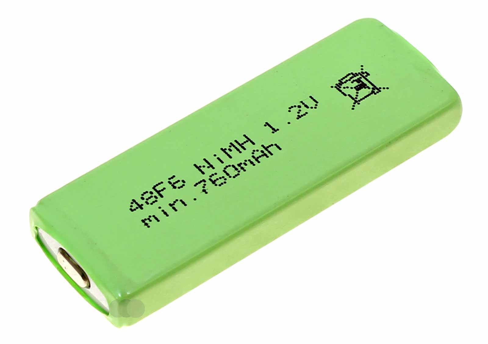 Mexcel HPE-F6-800, H-48F6, HFB1U, HFF6C, NiMH Spezial-Akku, Prismatisch, 1,2V, mind. 760mAh