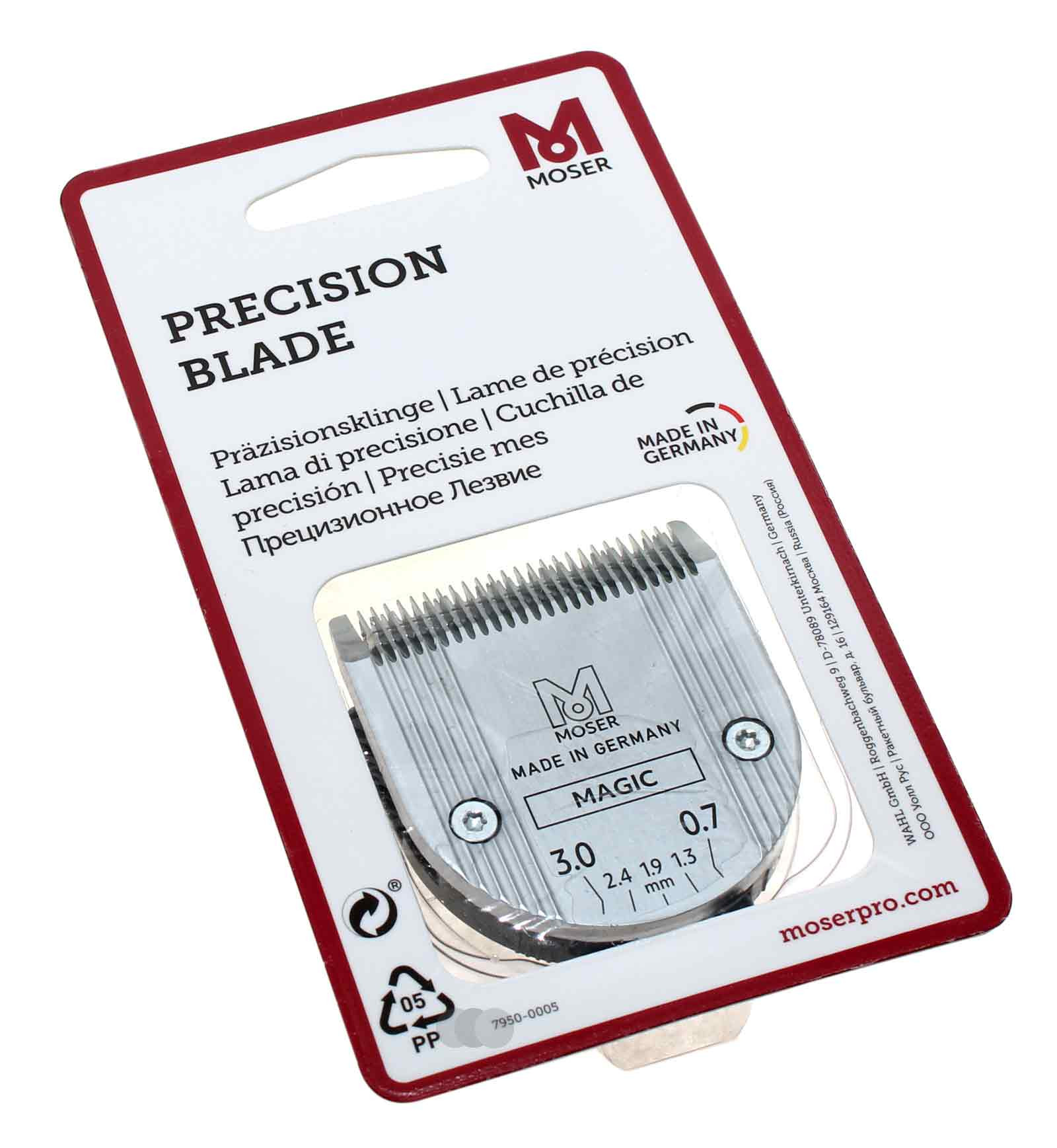 Moser ProfiLine Standard Schneidsatz, Scherkopf, Ersatzmesser 1884-7041 Wahl / Ermila