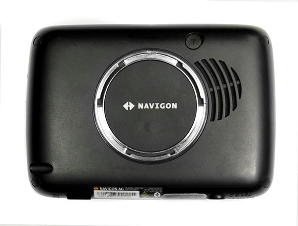 Navigon 7110 Rückseite