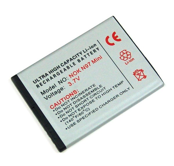 Akku passend für Nokia E7-00, E5, N8 und N97