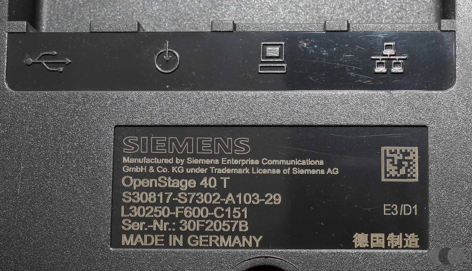 OpenScape, HiPath Support für Octopus F X3/X5/X8 über UP0/E mit erweitertem CorNet-TS-Protokoll