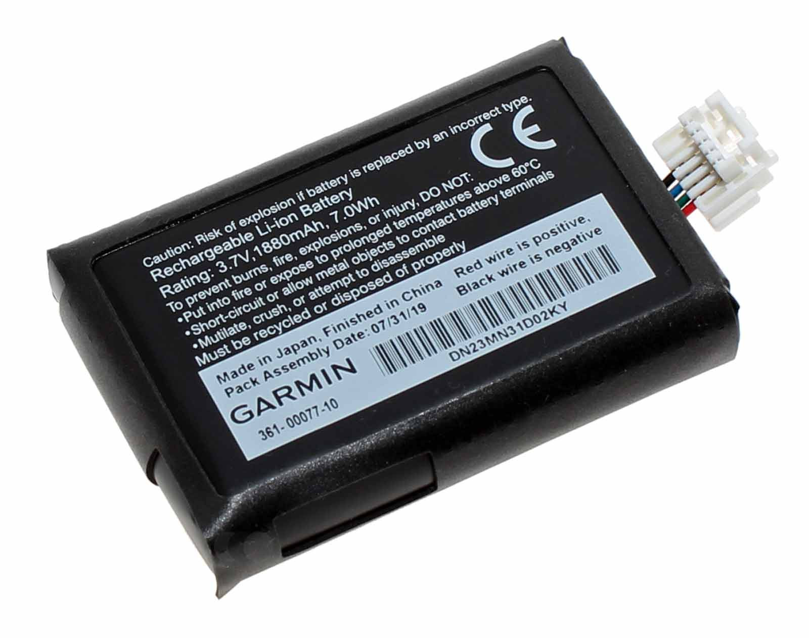 Original Akku für Garmin zumo 590 590LM 595 595LM Navi, 010-12110-03, 361-00077-10, 3,7V, 1880mAh