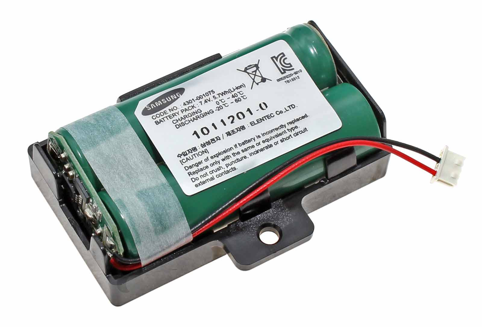 Original Akku für Samsung SPF-85P, LP08MNMSBT/ZD, LP08CBQSBT u.a., 4301-001075, 7,4V, 770mAh