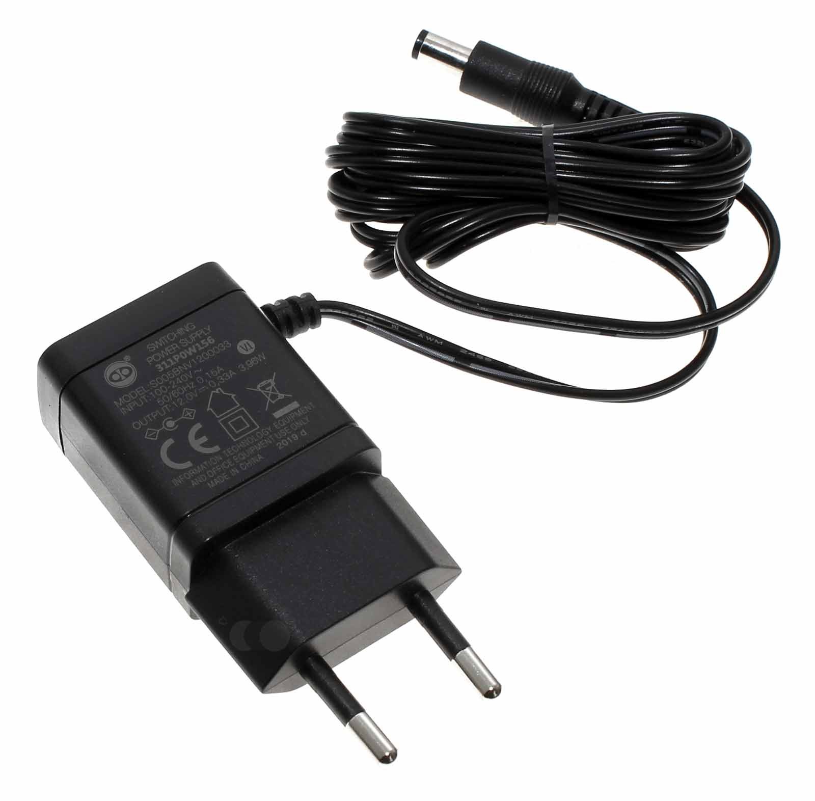 Original AVM Ladegerät Netzteil 311P0W156 (311POW156) für FRITZ!Fon C5 Ladeschale, 12V, 0,33A