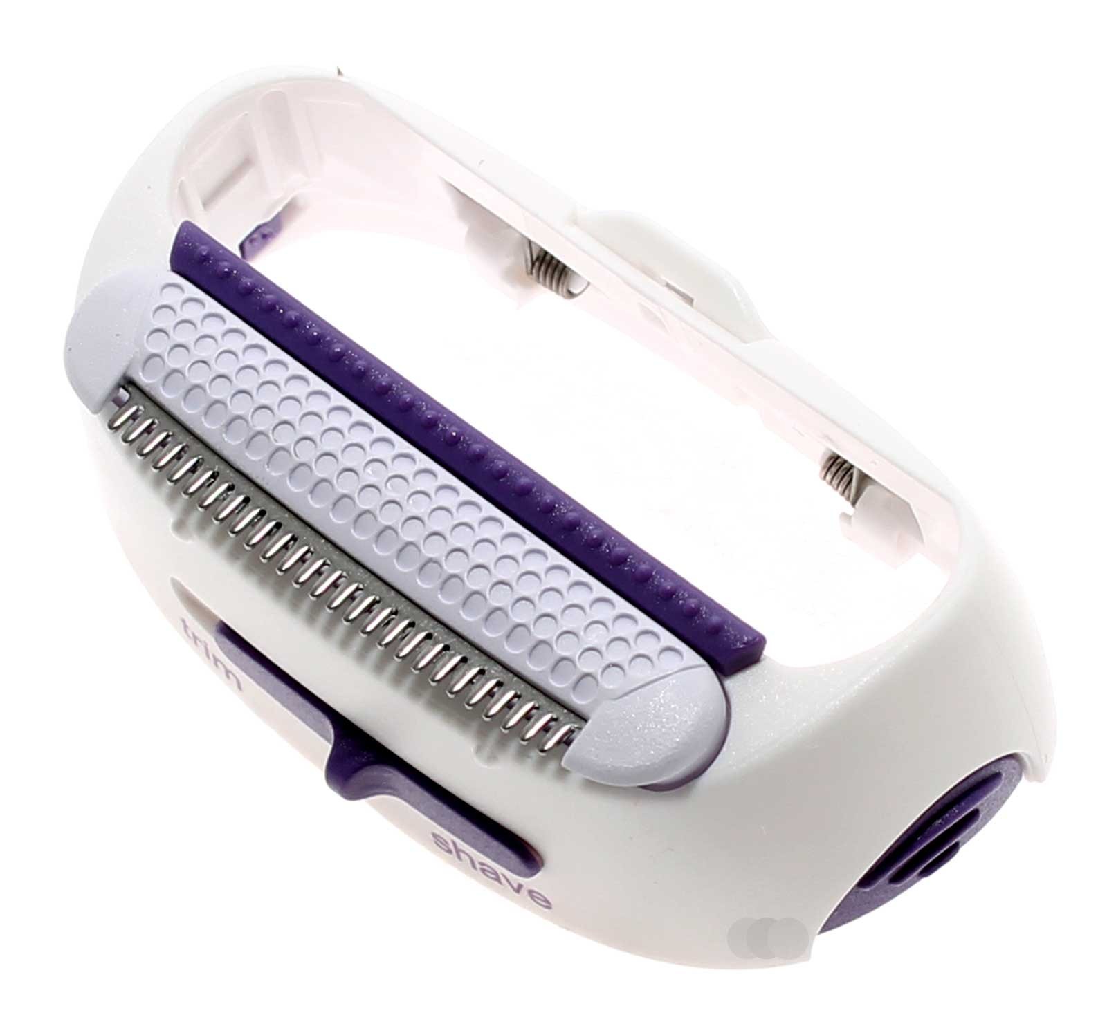 Braun Ersatzscherkopf für LadyShaver in lila Aufsatz Original Scherkopf 