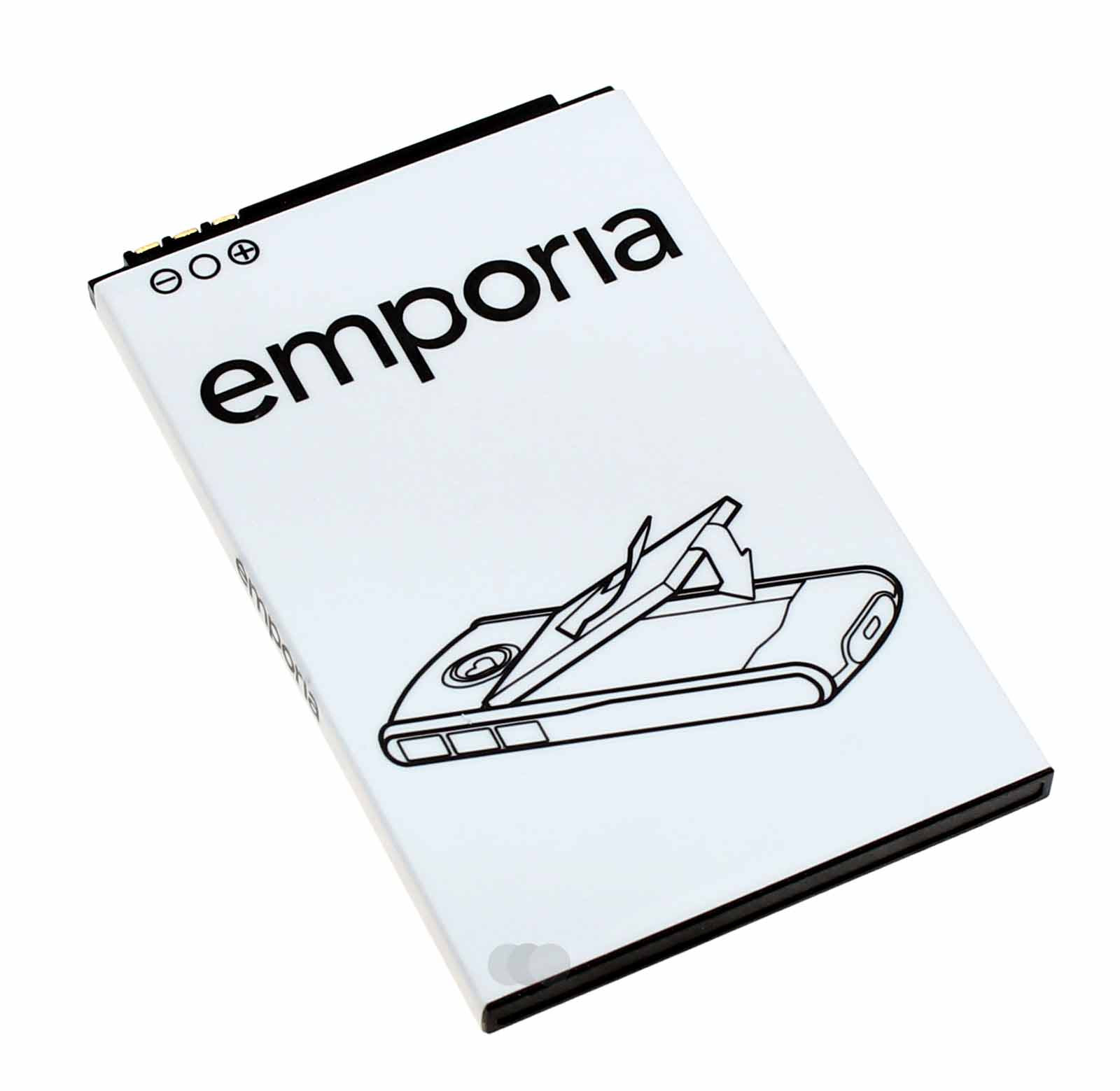 Original emporia AK-V27-BC Akku für emporia SIMPLICITY V27 Seniorenhandy, 3,7V, 1200mAh