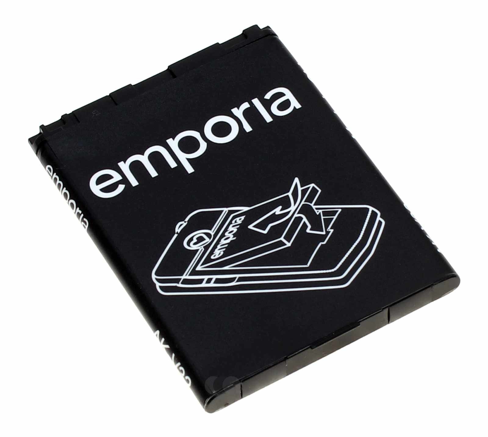 Original emporia AK-V32 Akku für emporia CLICK V32 Seniorenhandy, 3,7V, 1000mAh