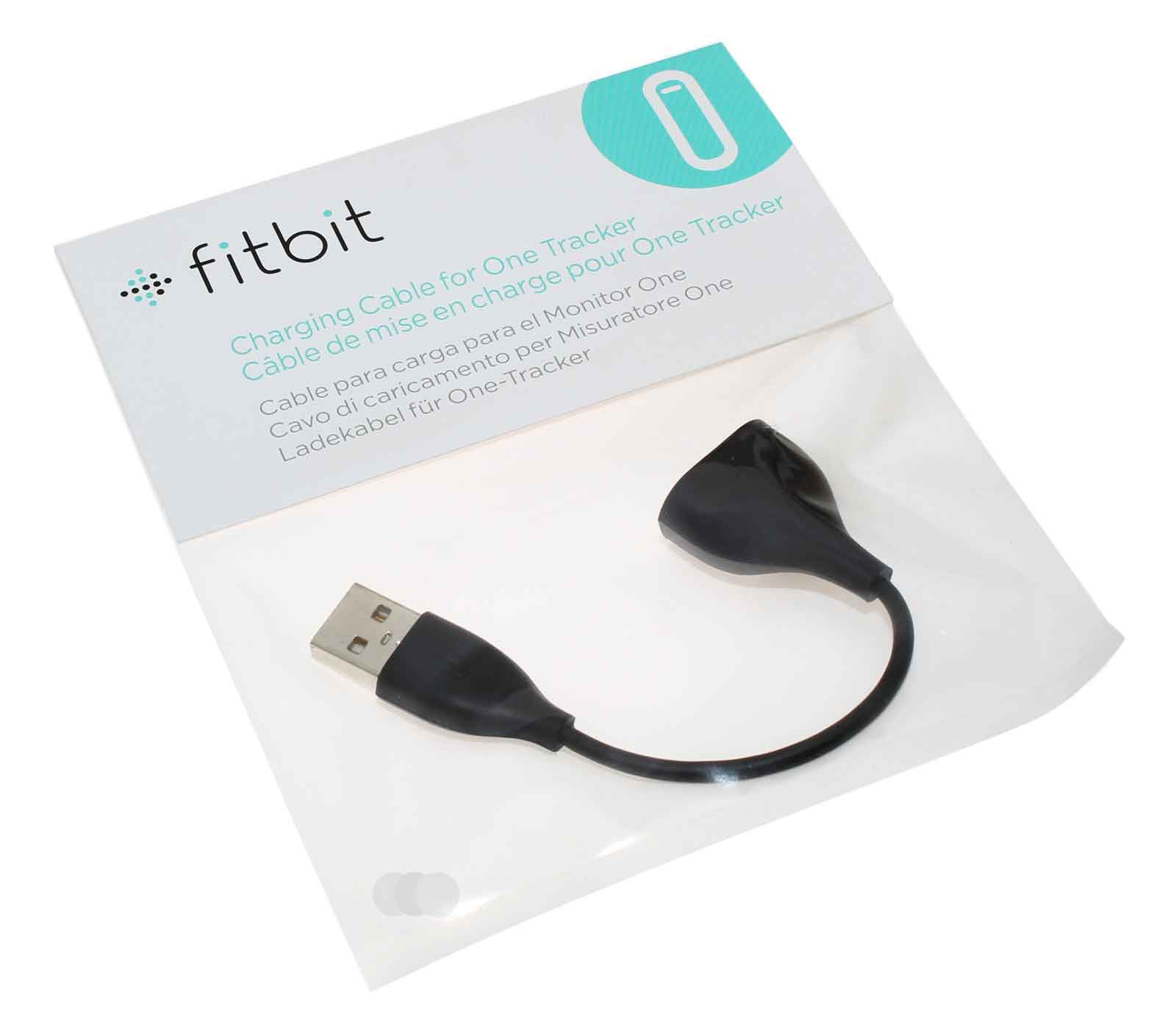 Original Fitbit One USB-A Ladekabel, Ladeadapter, Fitnesstracker, Wearable, FB152OCC