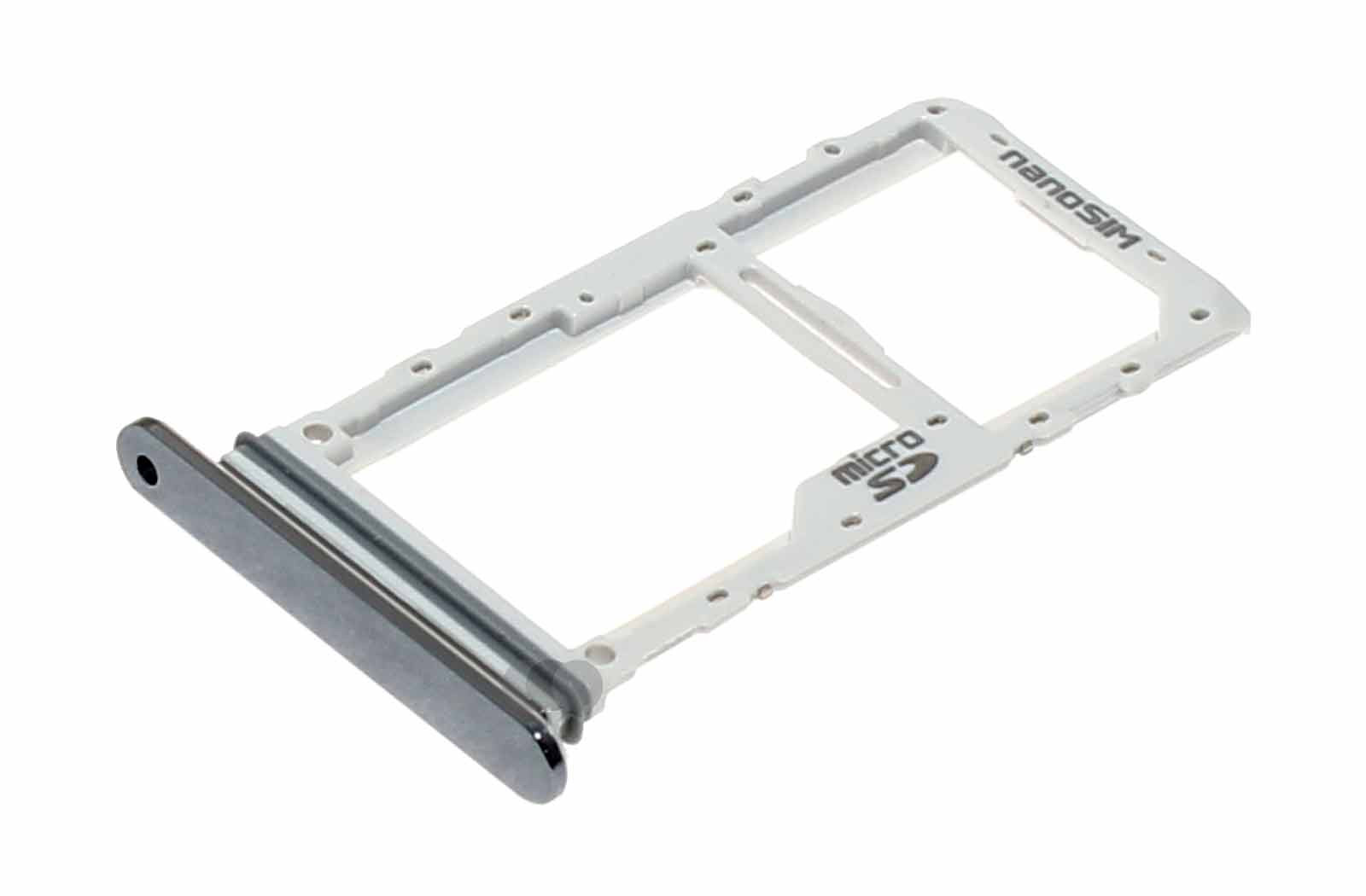 Original LG Velvet 5G LMG900EM Sim und MicroSD Kartenhalter grau, CRU31366102