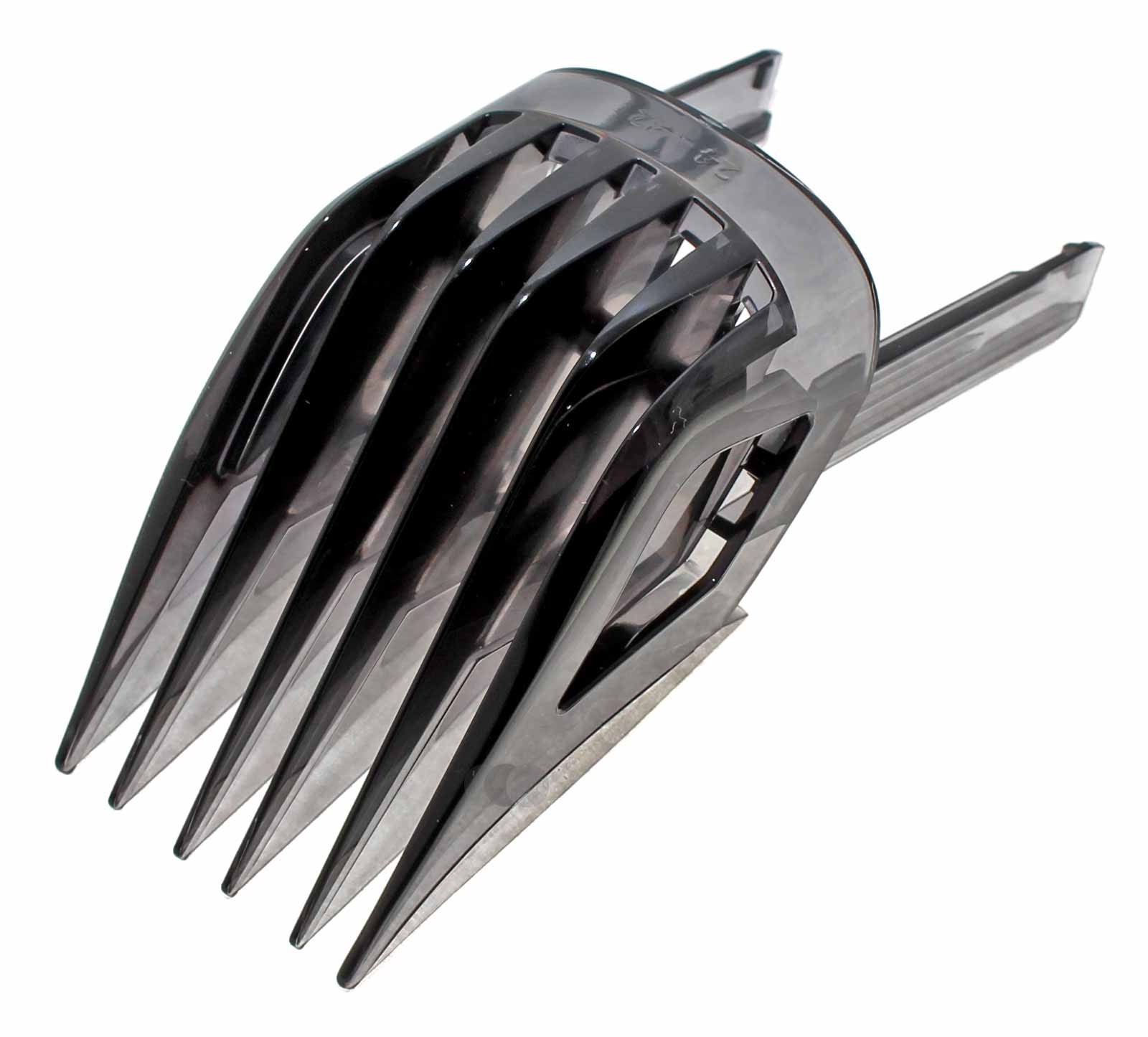 Original Philips Aufsteckkamm Kammaufsatz lang 24-42mm für HC7460, HC9450, HC9490 Haarschneider, 422203630711
