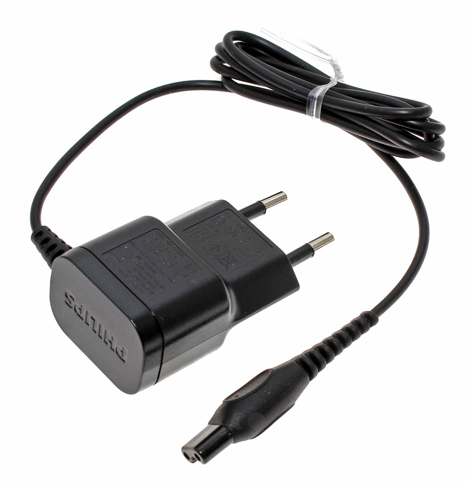 Original Philips HQ850 Ladekabel Netzteil für OneBlade QP2510, QP2620, QP6520 u.a., 8V 0,1A 0,8W