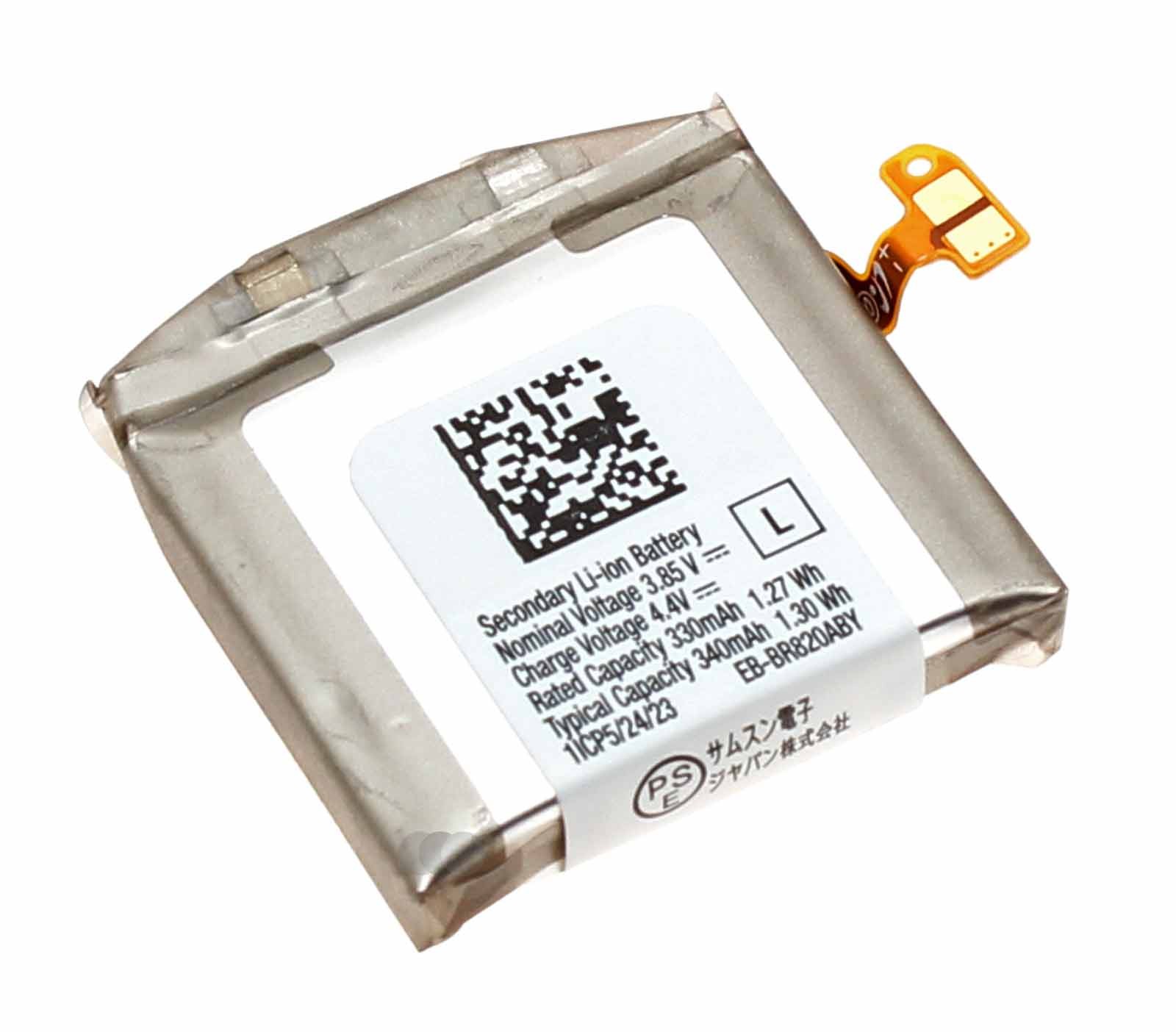 Original Samsung Akku EB-BR820ABY für Galaxy Watch Active 2 SM-R820 44mm, 3,85V, 340mAh, GH43-04984A