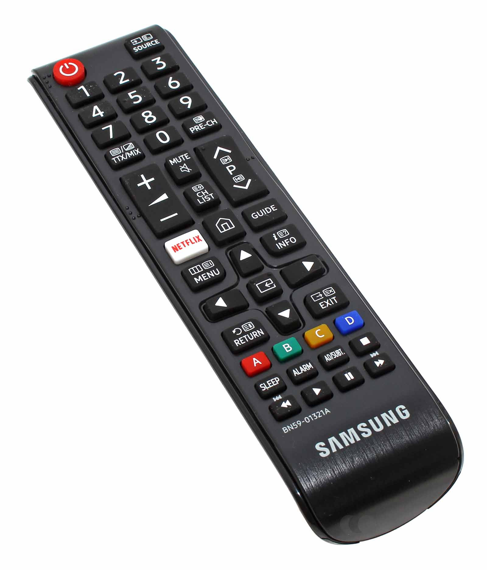 Original Samsung BN59-01321A Fernbedienung für UE43TU7105K, UE55RU7105K, UE58RU7105K u.a. Hotel TV