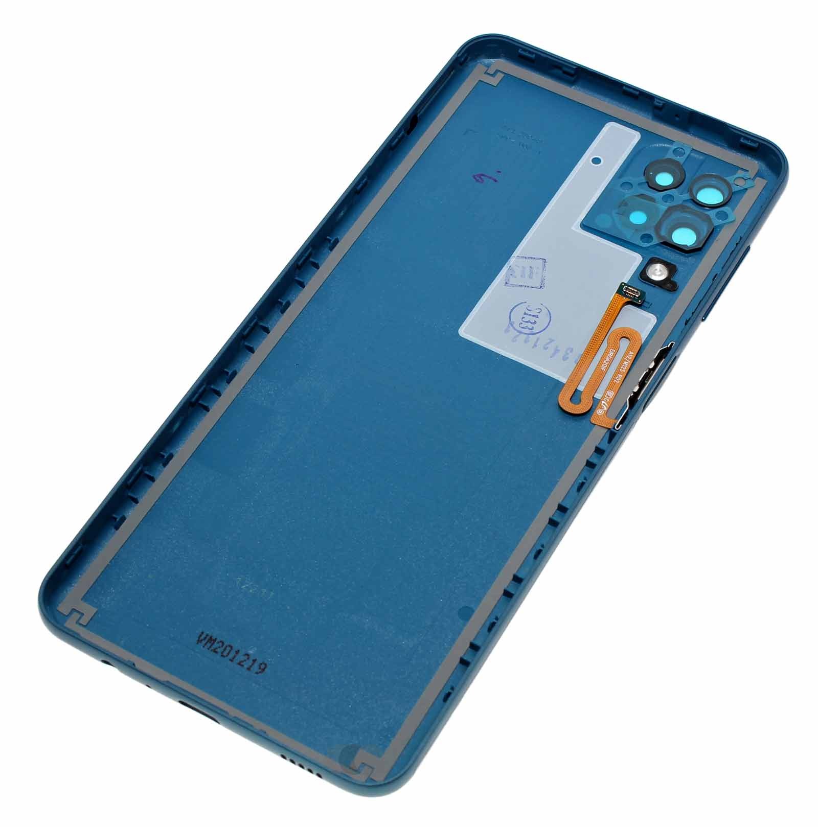 Original Samsung Galaxy A12 SM-A125F Akkudeckel Gehäuse Rückseite, blau, GH82-24487C, Back Cover
