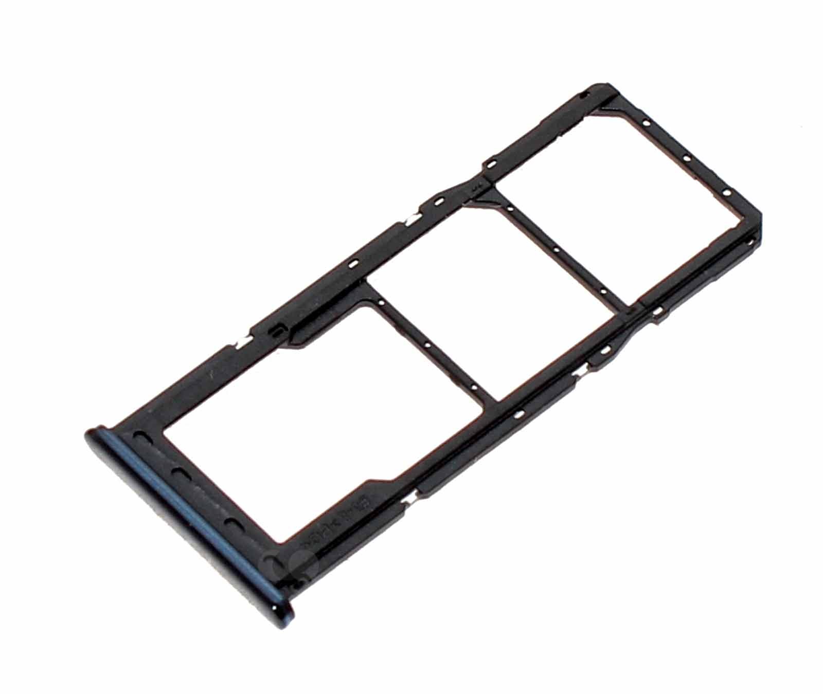 Original Samsung Galaxy M32 (SM-M325F) Sim + MicroSD Kartenhalter schwarz, GH98-46835A