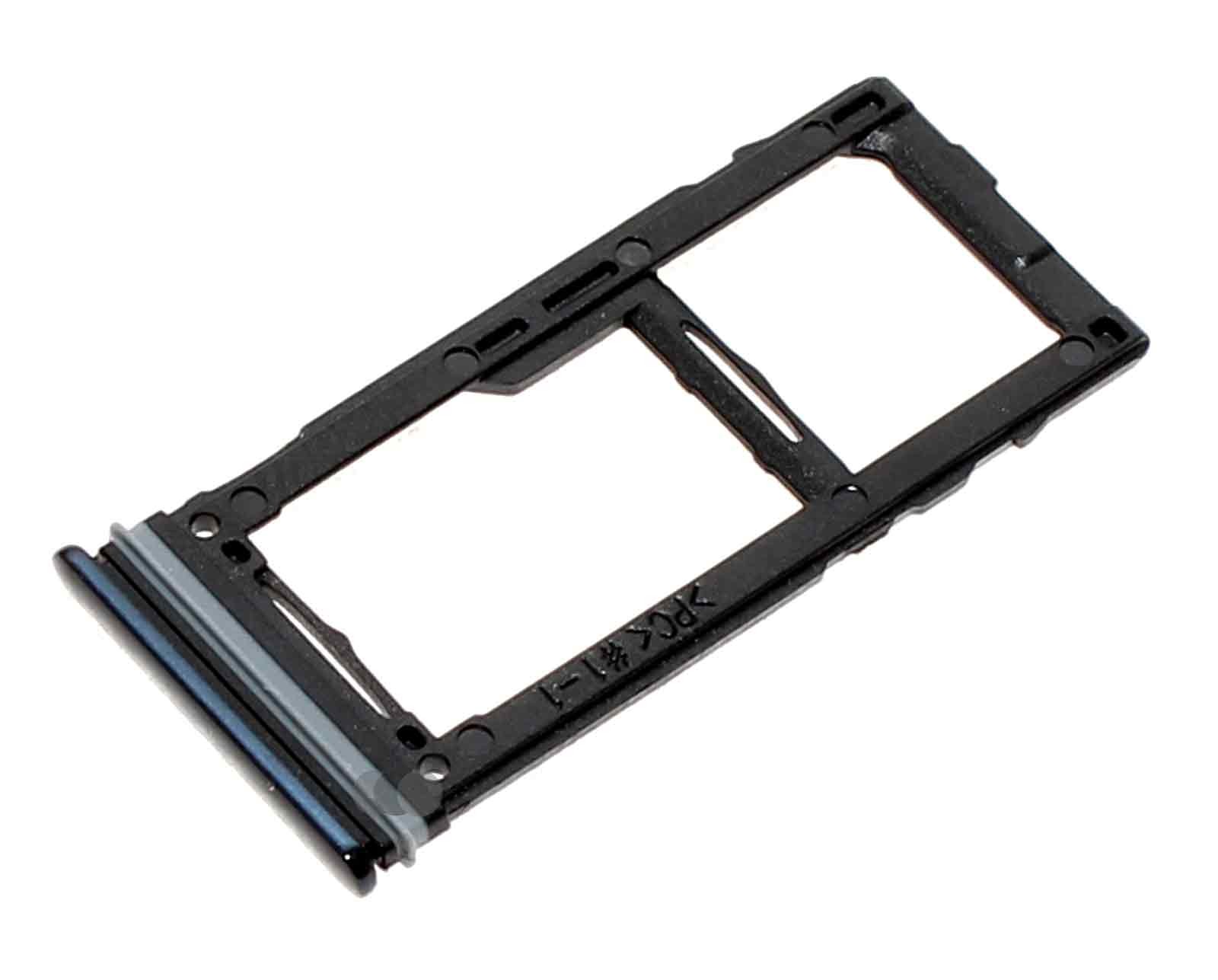 Original Samsung Galaxy M52 5G (SM-M526B) Sim + MicroSD Kartenhalter schwarz, GH98-46930A