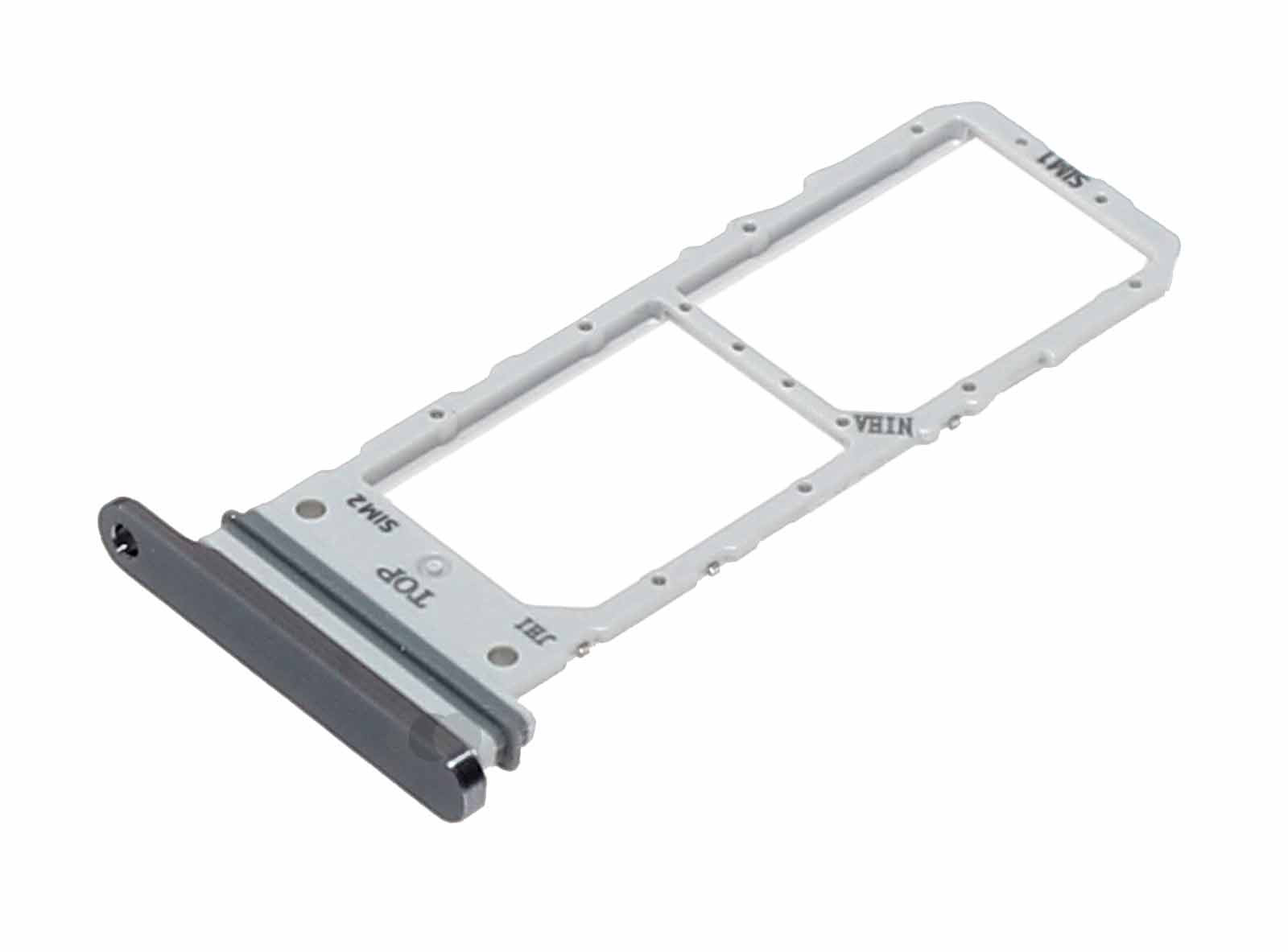 Original Samsung Galaxy Note 20 SM-N980, SM-N981 Dual Sim Kartenhalter, grau, GH98-45734A