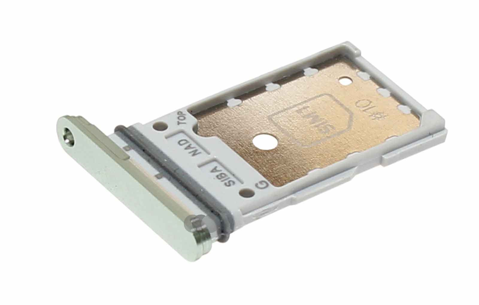 Original Samsung Galaxy S24 SM-S921B, S24 Plus SM-S926B Dual Sim Kartenhalter grün, GH98-48906E