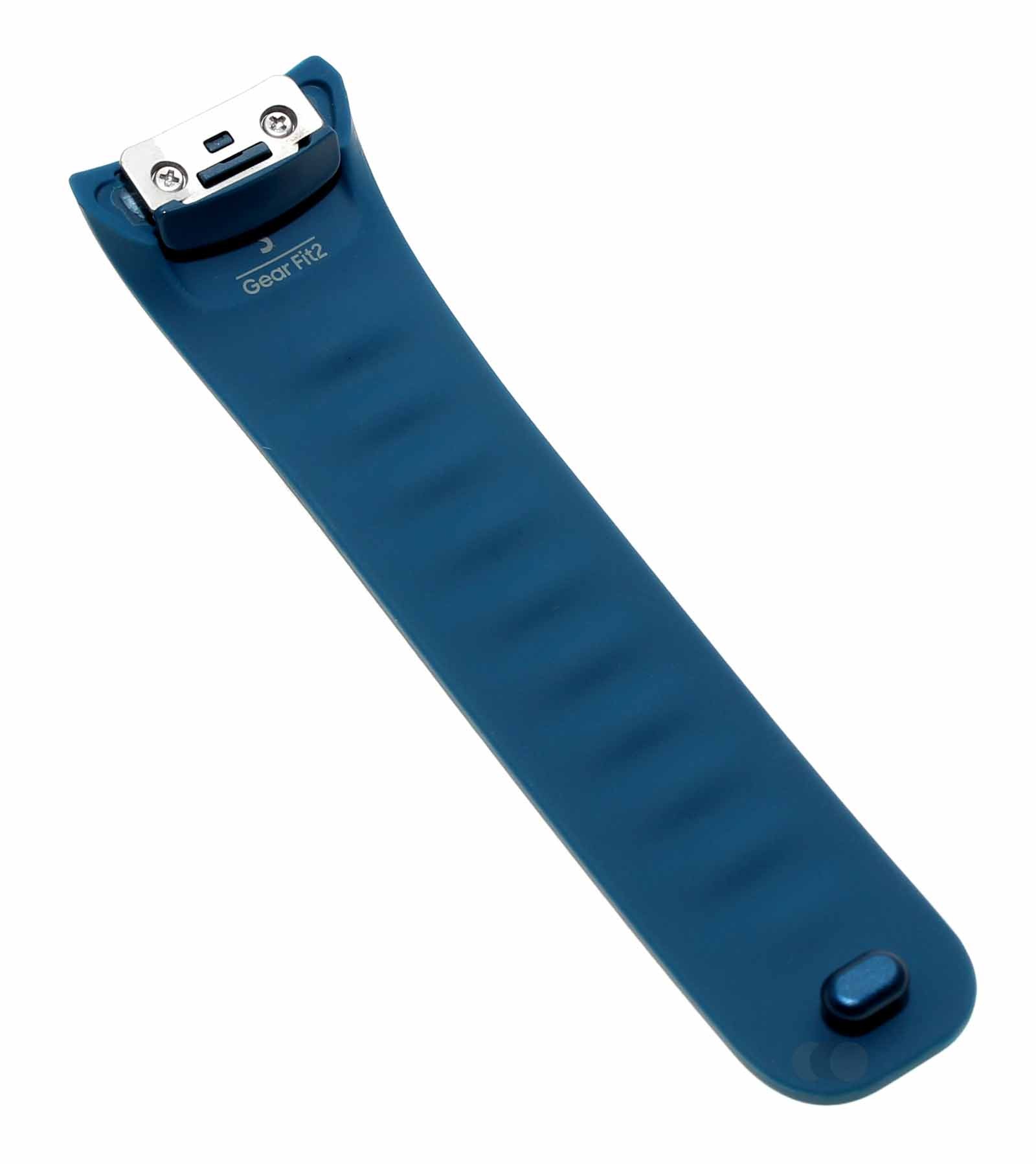 Original Samsung Gear Fit 2 SM-R360 Uhrenarmband, Verstellgurt, Riemen Gr. S blau, GH98-39732C