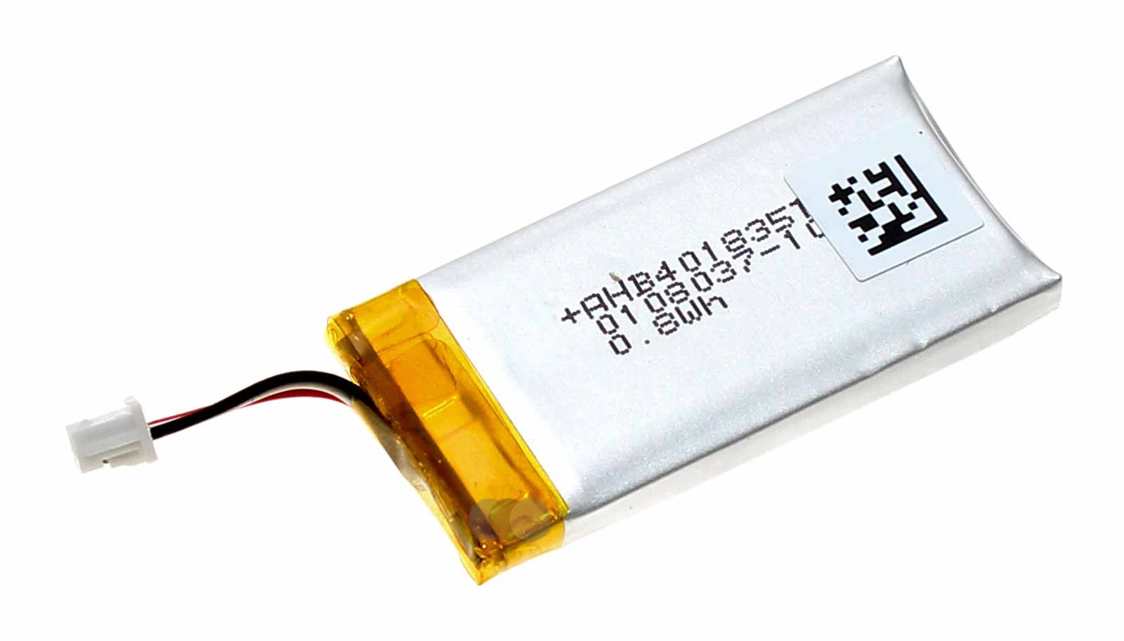 Original Sennheiser Akku DW BATT 03, Ersatzteilnummer 504374 (AHB401835TPS, XU100367-16013A), Li-Polymer Akku für Sennheiser Kopfhörer mit 3,7 Volt Spannung und 205mAh Kapazität