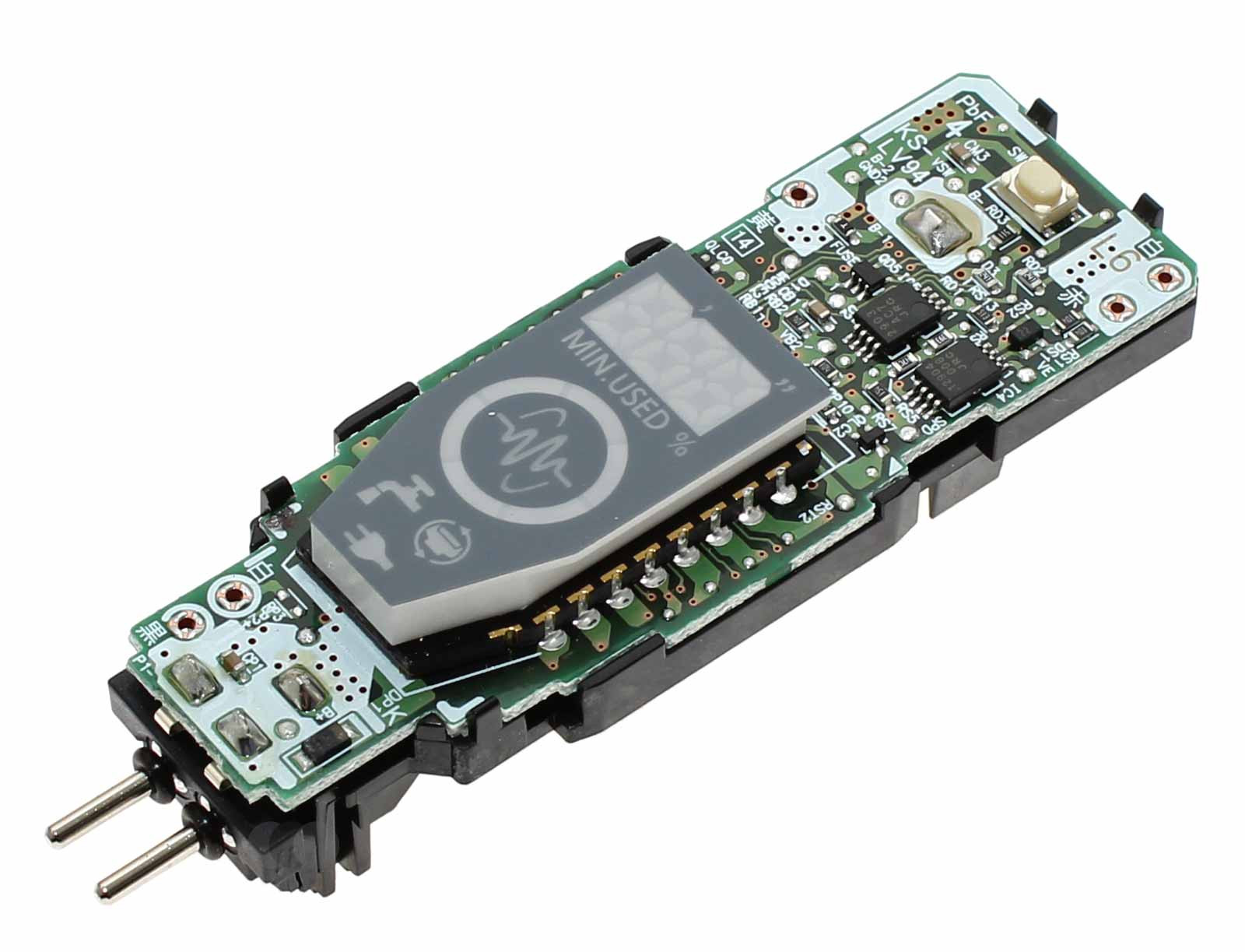 Original Panasonic PCB Elektronik Modul, Platine für Panasonic ES-LV65 Bart- Haarschneider, Ersatzteil Artikelnummer WESLV65L2128