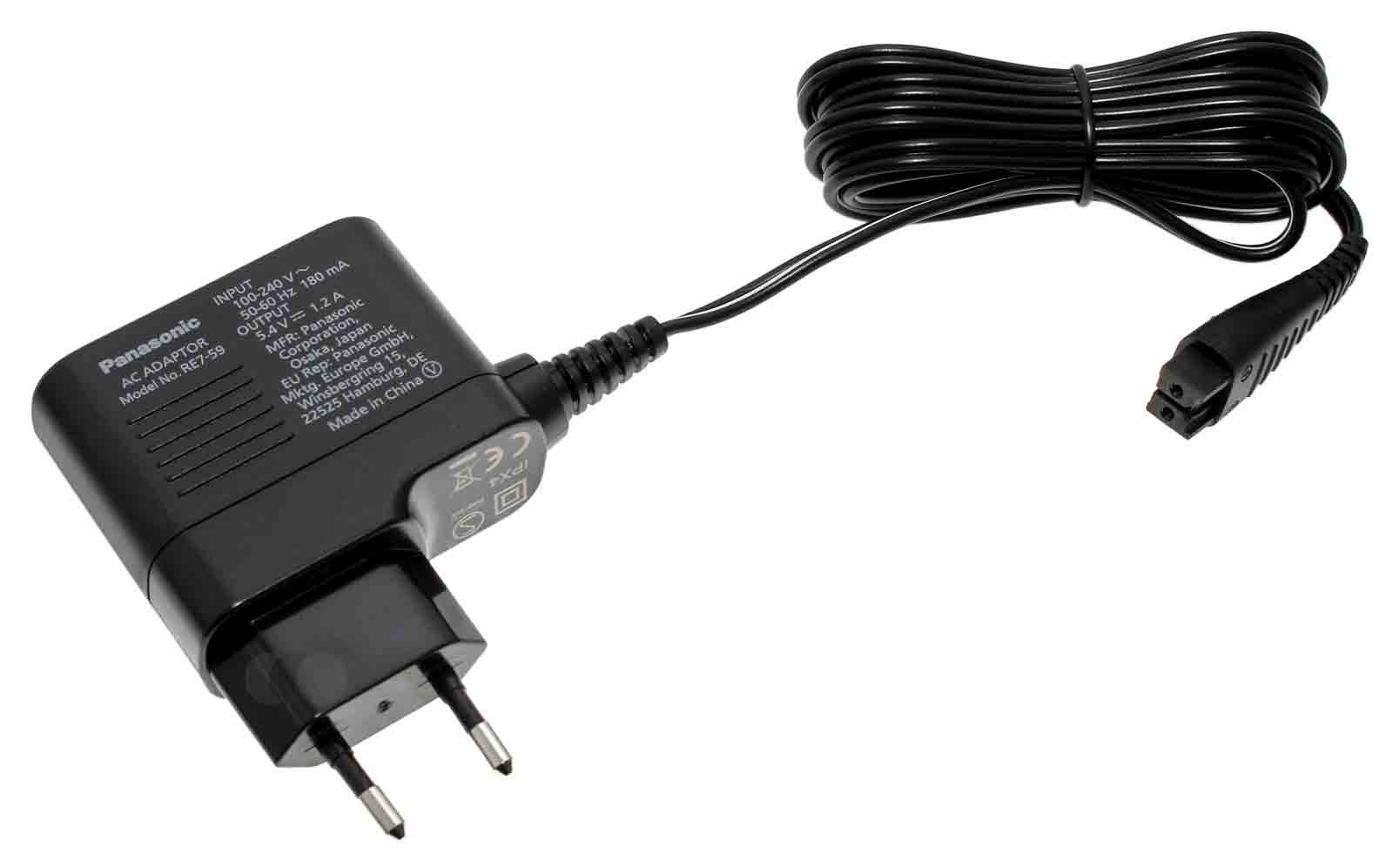 Panasonic RE7-59 Ladegerät Netzteil für ER-GC20, ES-LT71, ES-RF41, ES-RT37, ES-RT67, ES-RT87, WESRF41K7664