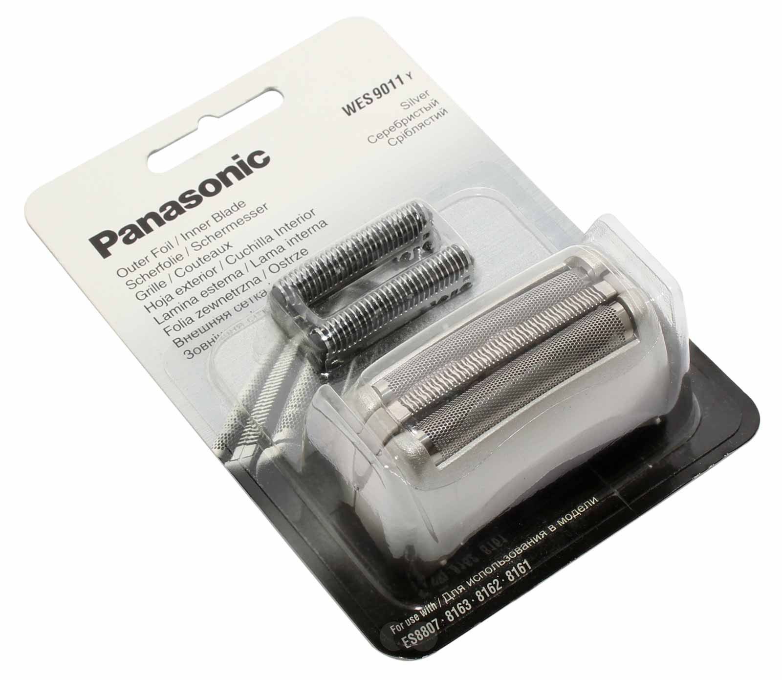 Panasonic WES9011Y Schermesser, Messerblock, Klinge und Scherfolie für ES8807 ES8163 ES8162 ES8161 Rasierer, Rasierapparat im Combo Pack