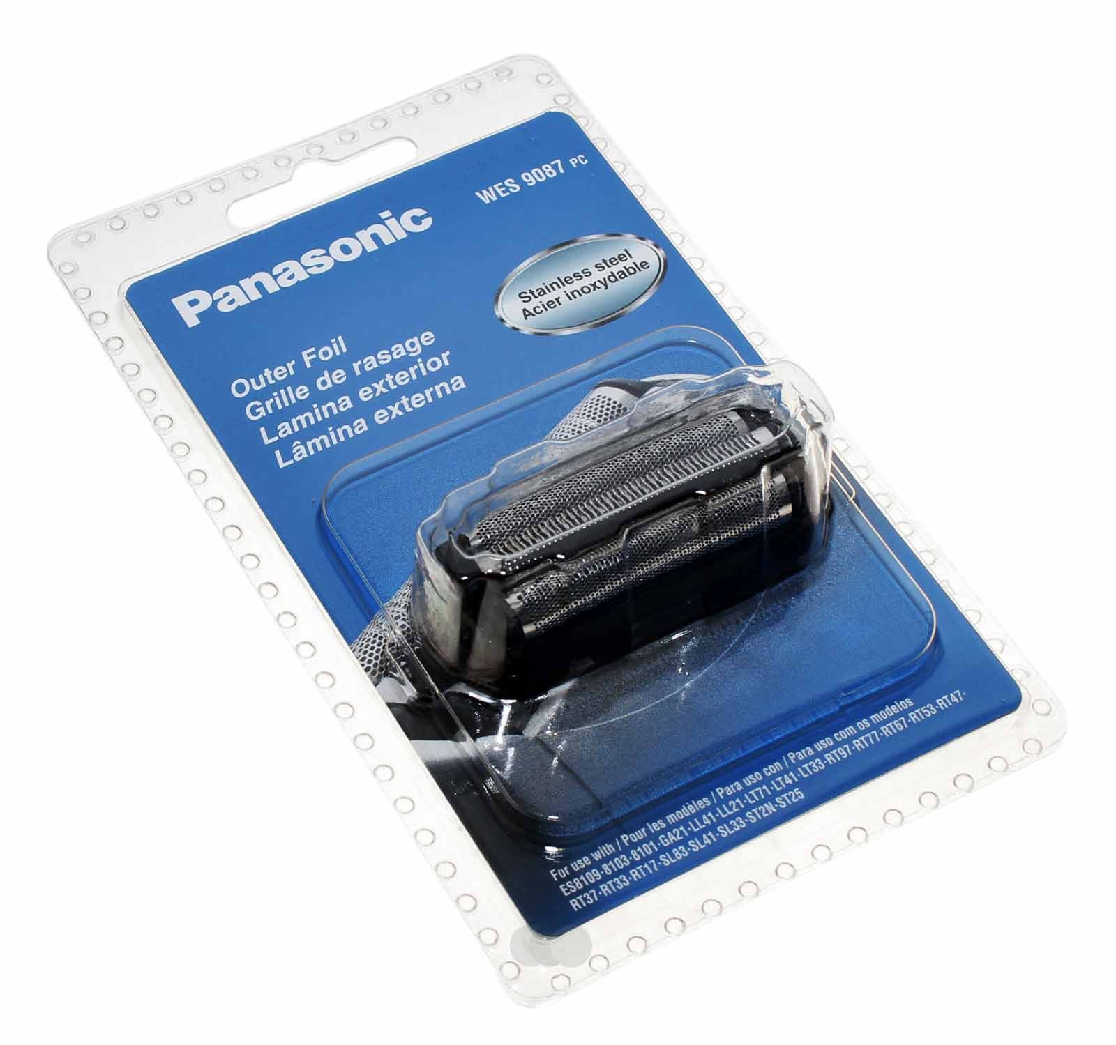 Panasonic WES9087PC Scherfolie Scherkopf für ES-8101, ES-8109, ES-GA21, ES-LT41, ES-RT97, ES-SL41 u.a. Rasierer