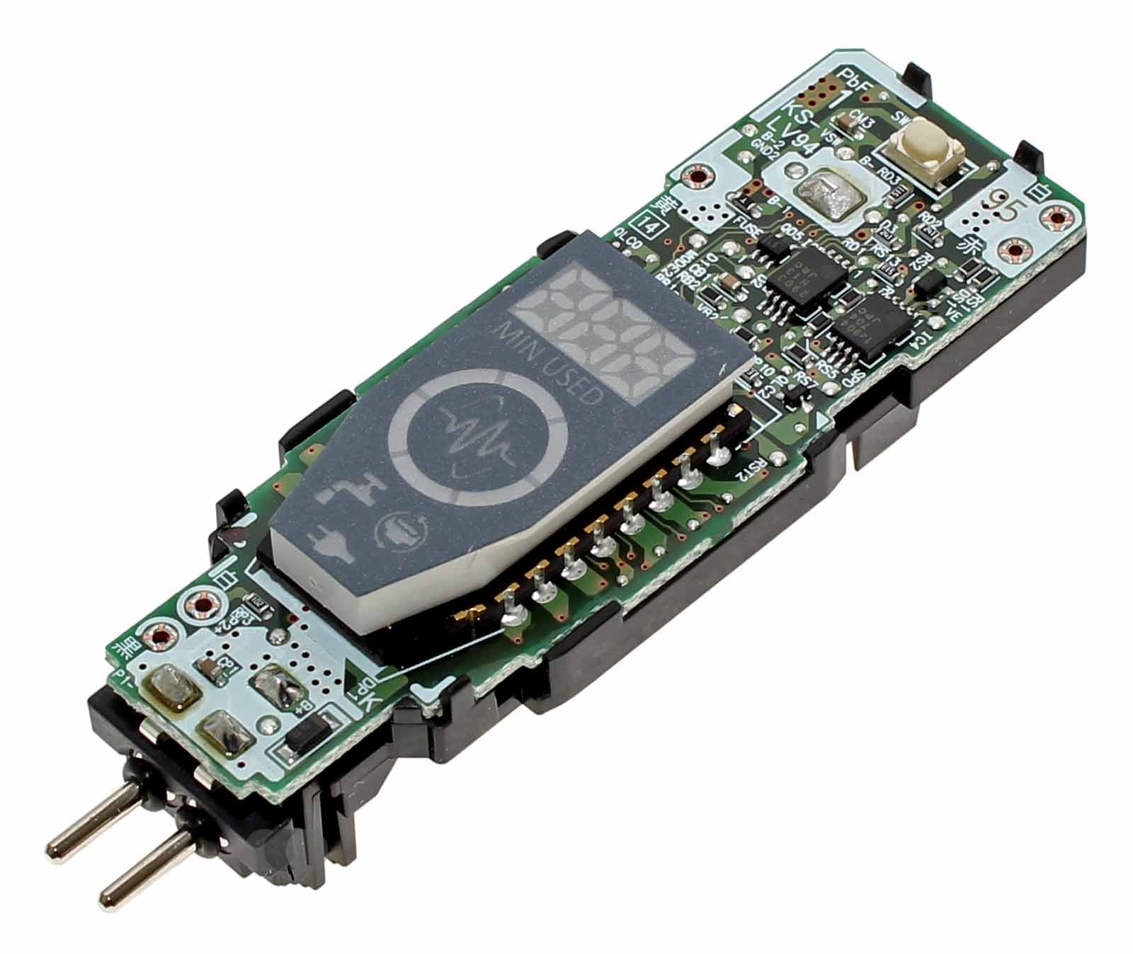 Leiterplatte, Platine, PCB, Akkuhalterung Panasonic WESLV95L2128 für Panasonic ES-LV95 Nass/Trocken-Rasierer