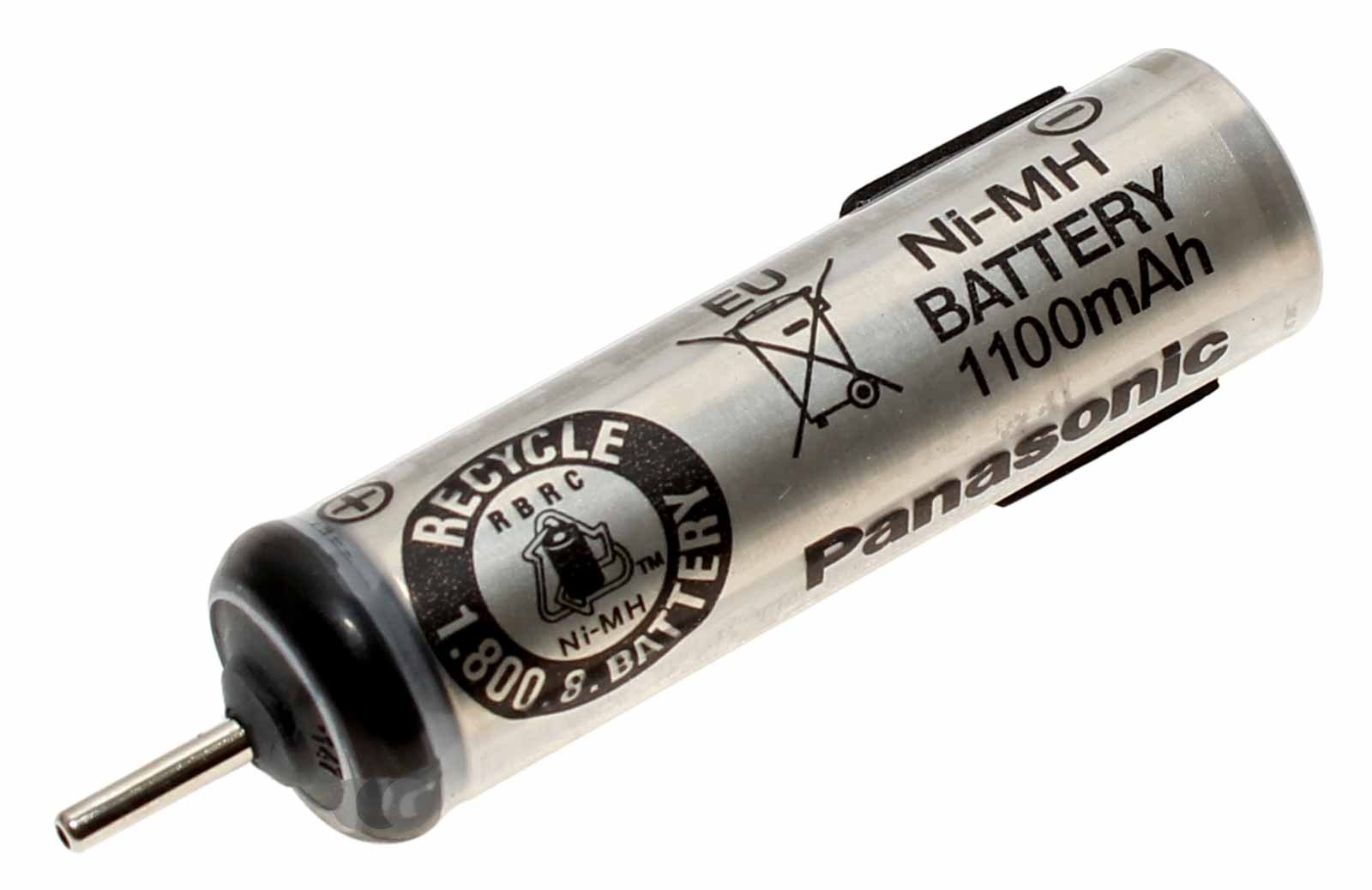 Panasonic WESRW30L2508 Ni-MH Akku für Panasonic ES-RW30 Rasierer, Rasierapparate mit 1,2 Volt und 1100mAh Kapazität