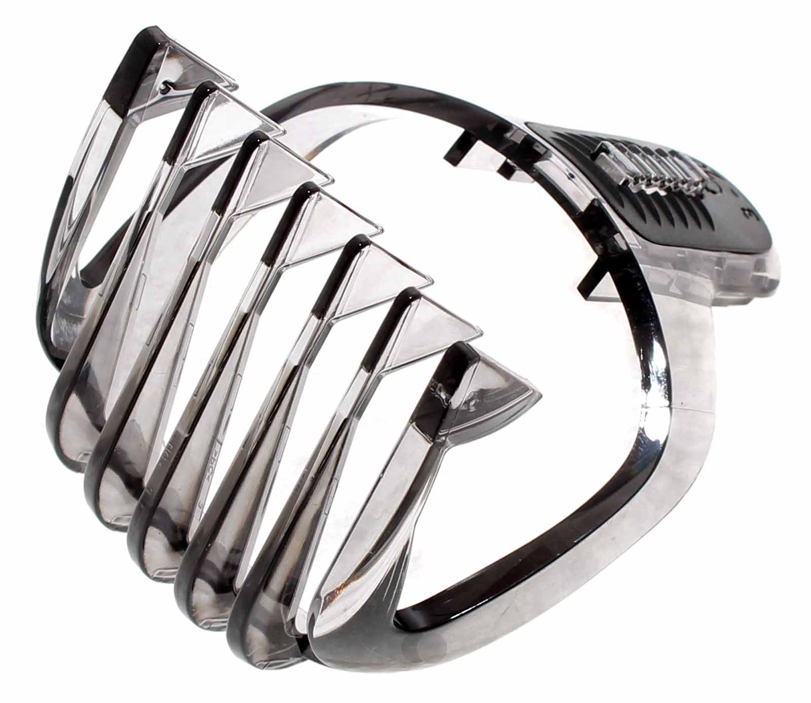 Kammaufsatz, Aufsteckkamm, Bartschneidekamm Philips 3-20mm für QG3380, QG3398 Multigroom Rasierapparate, Haarschneider, Trimmer, passend zu 41mm breiter Schneide, Ersatzteil Teilenummer 422203622061