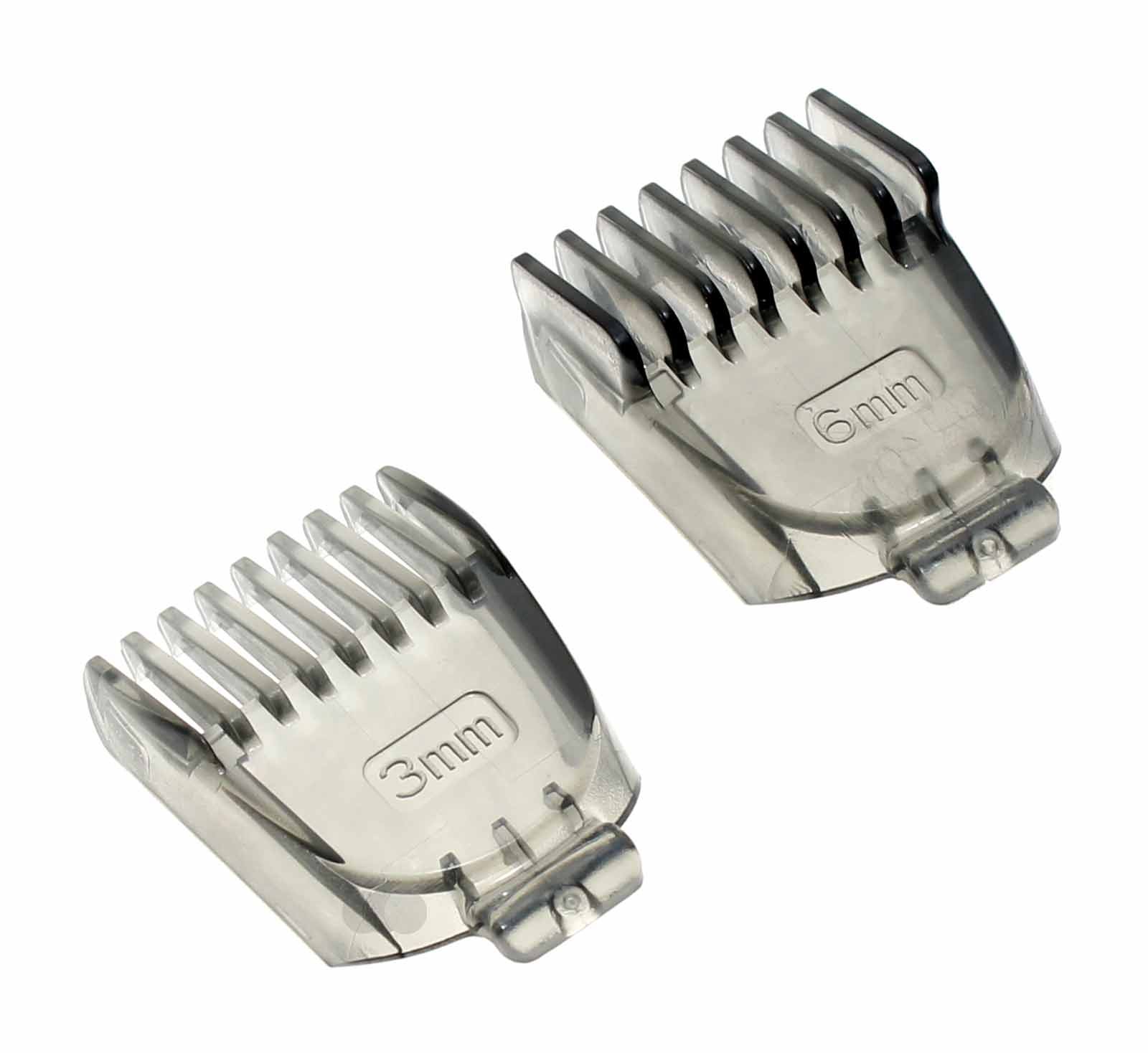 Rowenta 3mm 6mm Kammaufsätze für TN3600, TN3620, TN3650 Bart- Haarschneider, CS-00139133, Aufsteckkämme