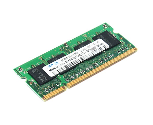 Samsung Arbeitsspeicher 512 MB DDR2 SO-DIMM PC2-5300 667MHz 