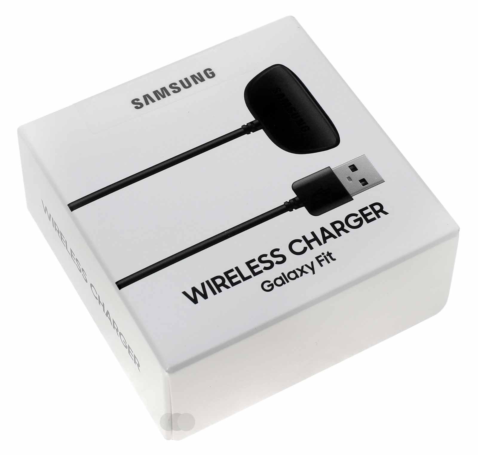 Original Samsung EP-OR370ABEGWW induktive Ladestation, Ladekabel für Galaxy Fit (SM-R370) Smartwatch, Fitnesstracker, Wearable in Farbe schwarz