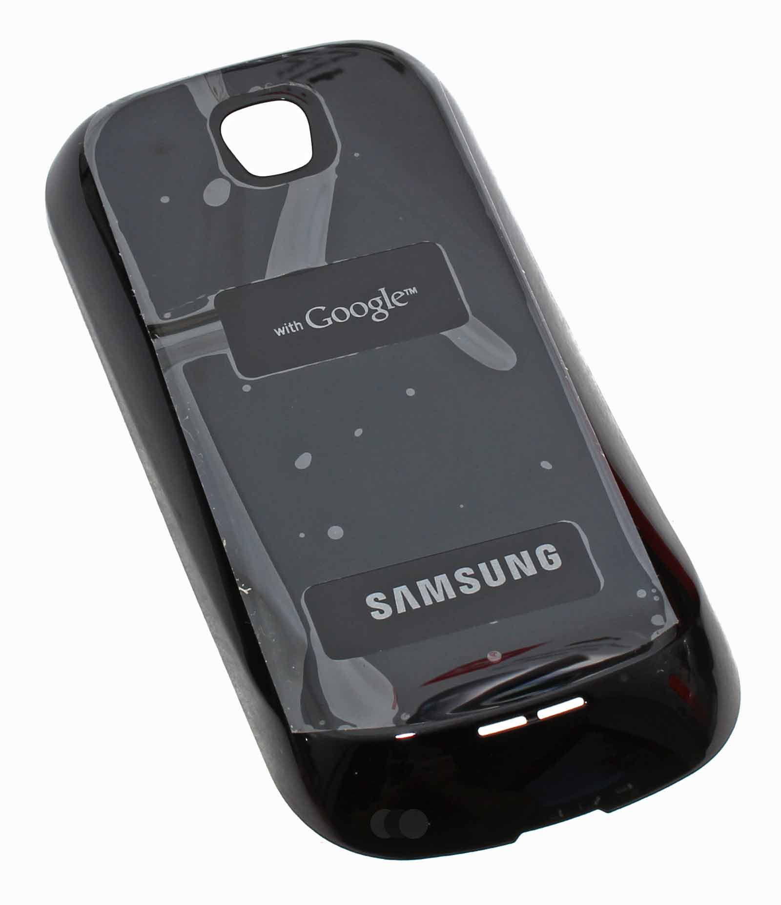 Samsung Galaxy 3 I5800 Akkudeckel, Gehäuse Rückseite, schwarz, GH98-17538A, Back Cover