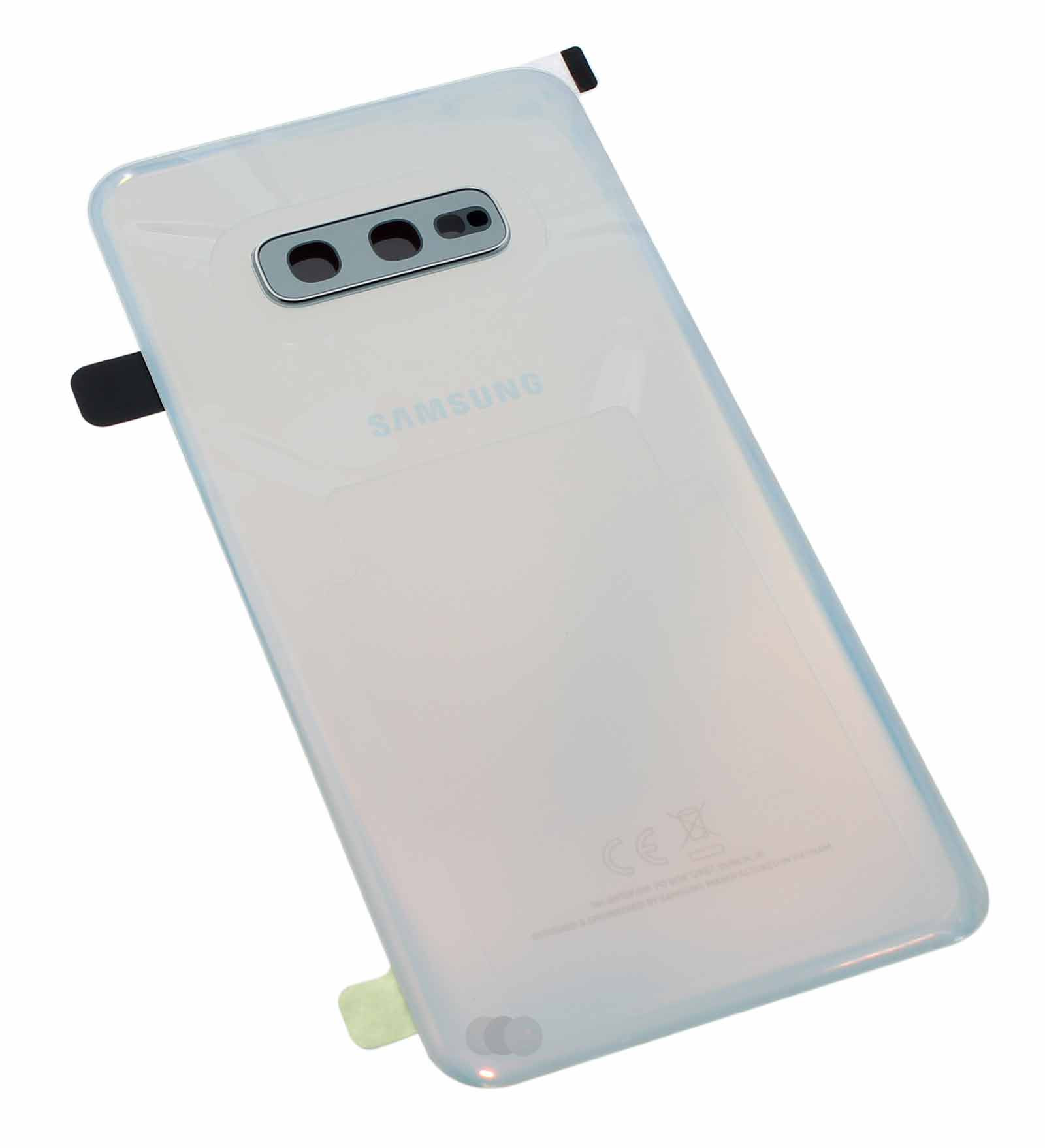 Samsung Galaxy S10e SM-G970F Akkudeckel, Gehäuse Rückseite, Prism White, GH82-18452F, Back Cover