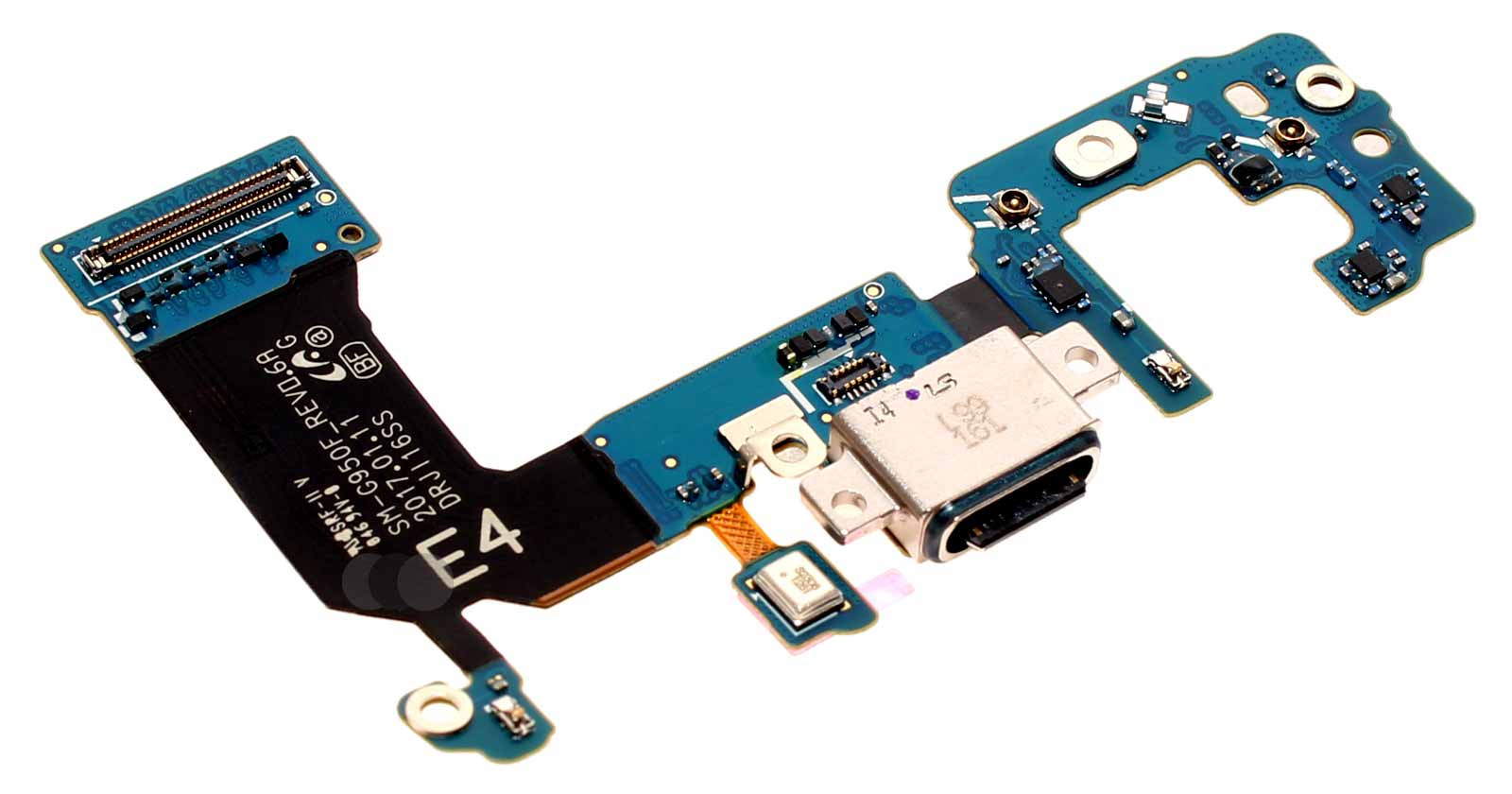 Samsung Galaxy S8 SM-G950F USB-C Ladebuchse Charging Port Flex Kabel, Sub PBA, SM-G950F_REV0.6A, GH97-20392A