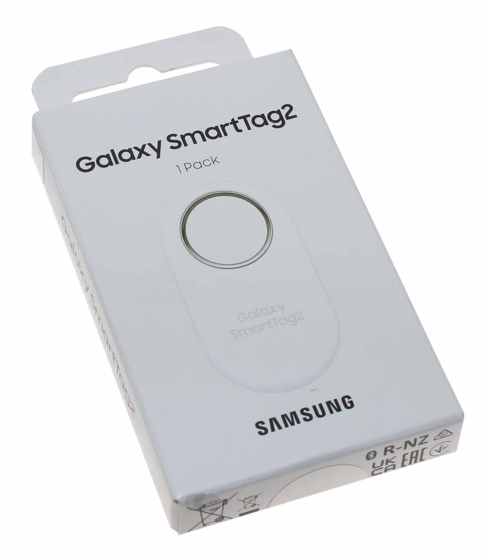 Samsung Galaxy SmartTag2 Tracker Schlüsselfinder weiß, EI-T5600BWEGEU