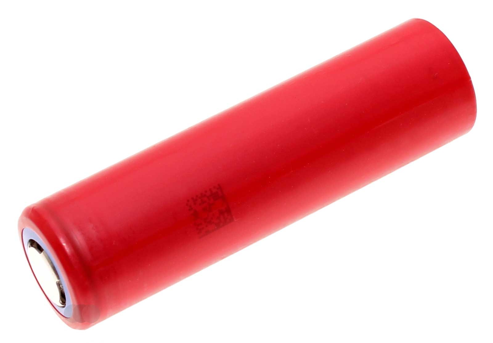 Sanyo Panasonic NCR18650GA 3,6V - 3,7V, 3500mAh, 10A, Flat Top, ungeschützt